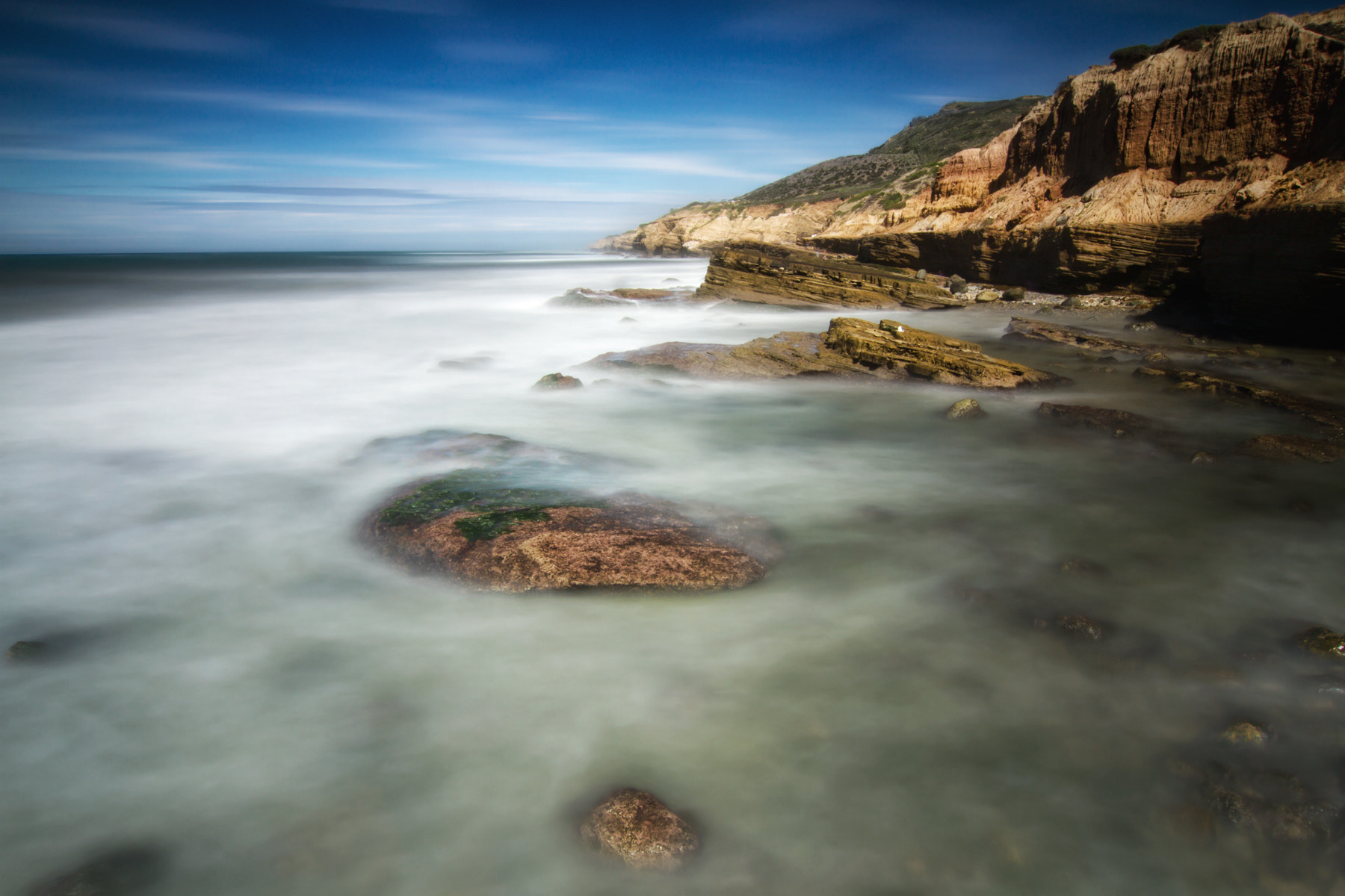 Canon EOS 7D sample photo. Rocky coast photography