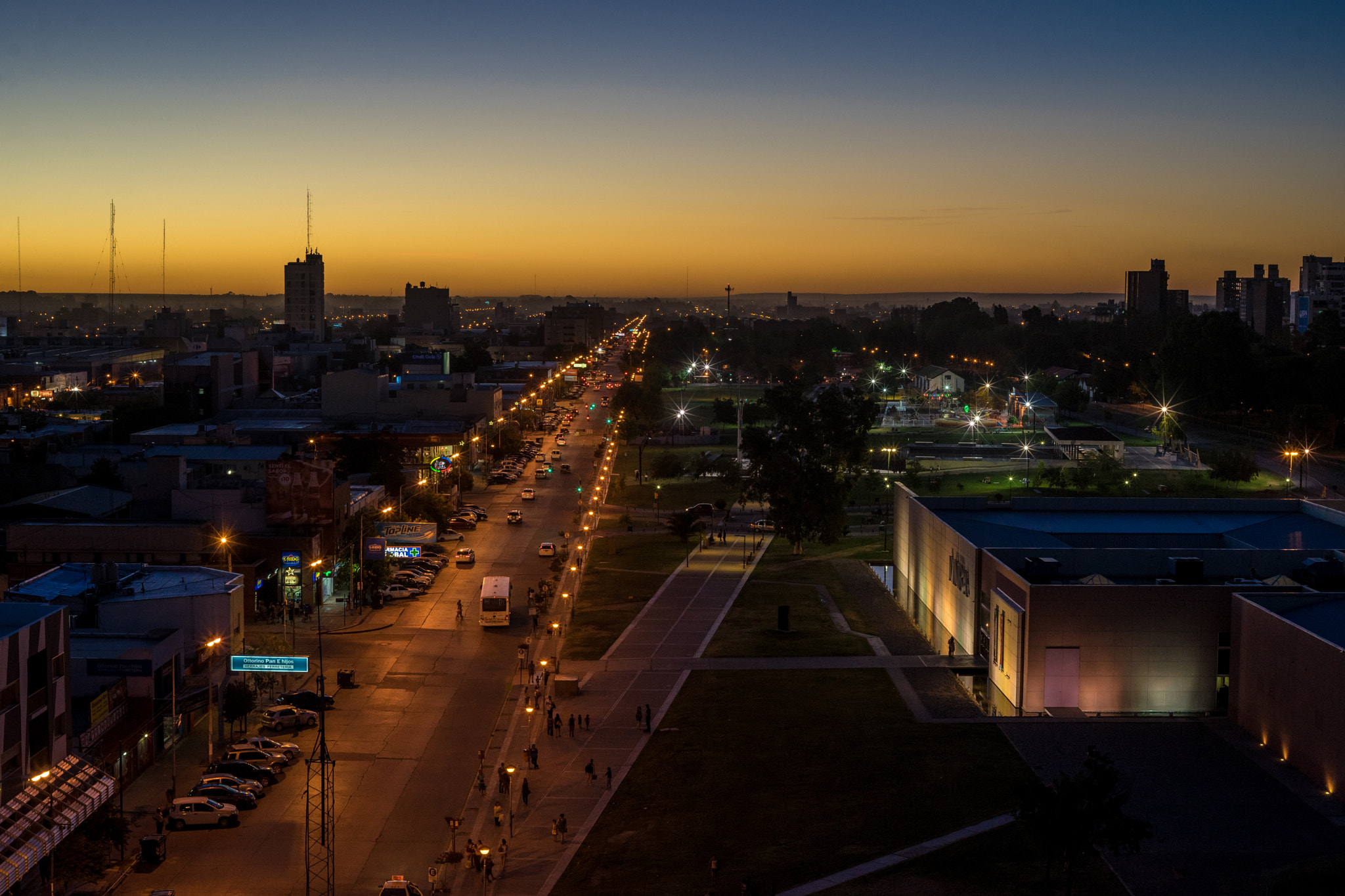 E 50mm F2 sample photo. Neuquen sunset photography
