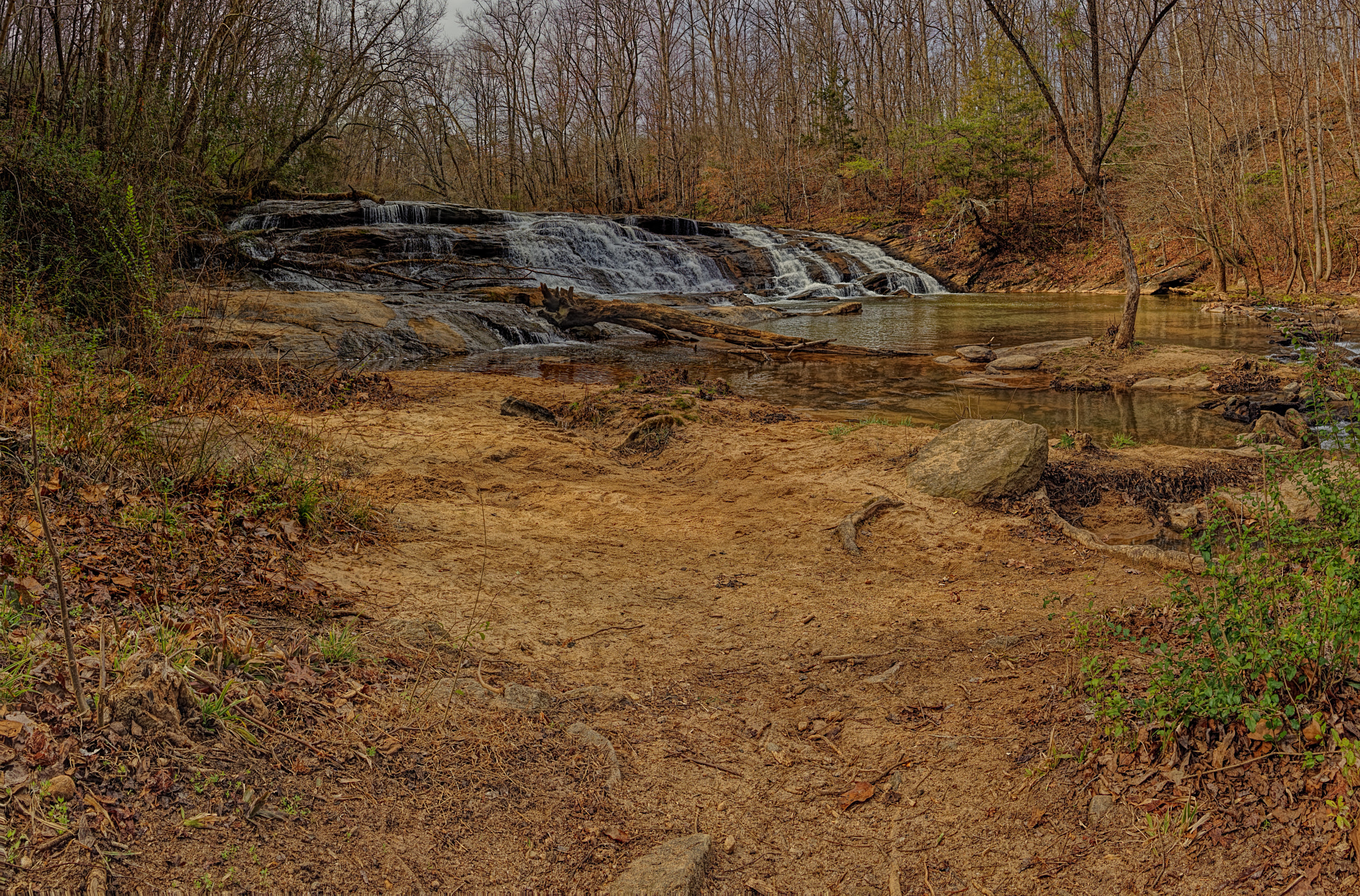 Nikon D810 + Nikon AF-S Nikkor 20mm F1.8G ED sample photo. Shacktownfallsyadkinvillenc-02-21-2017-002 photography