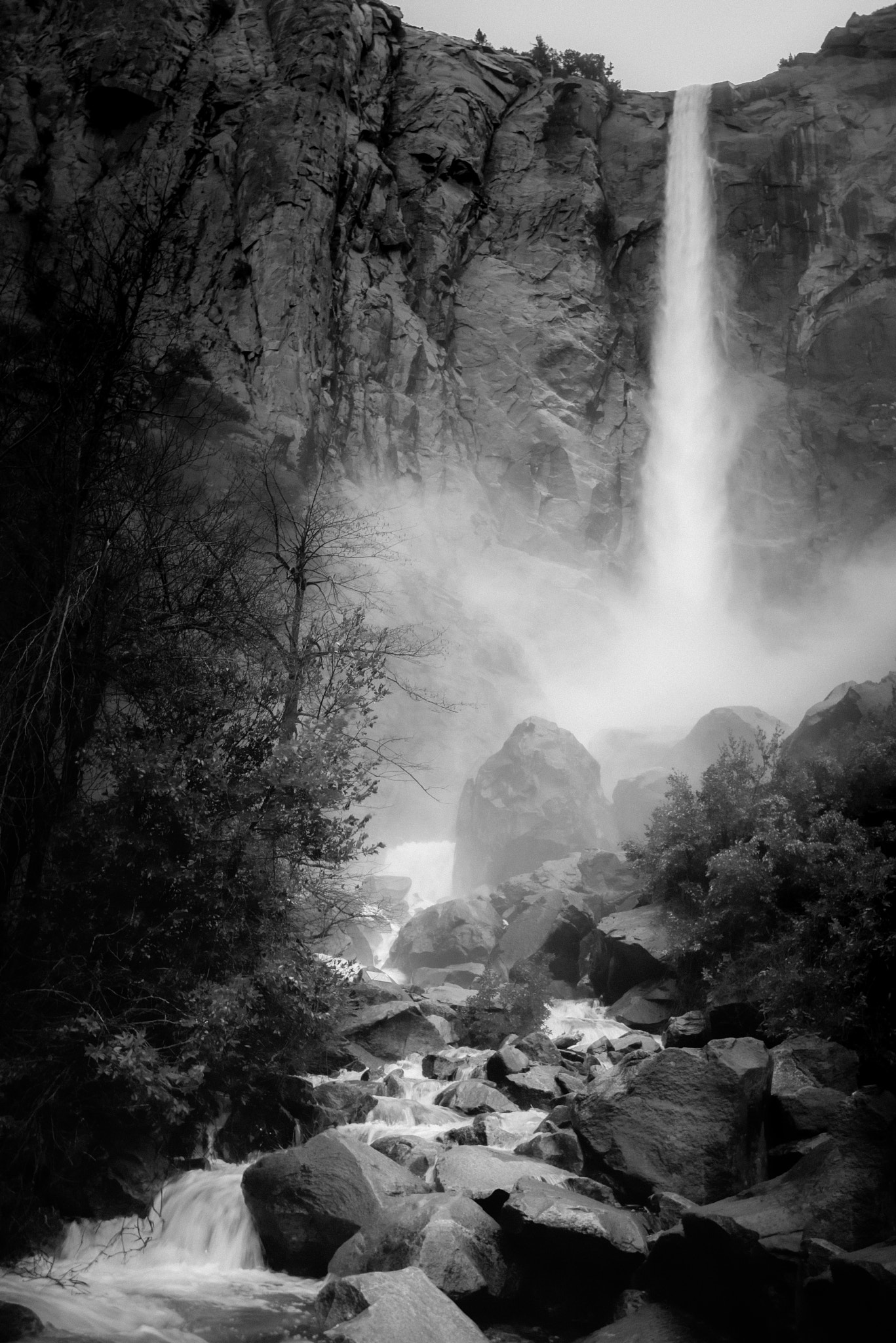 Nikon D810A sample photo. Infra red waterfall photography