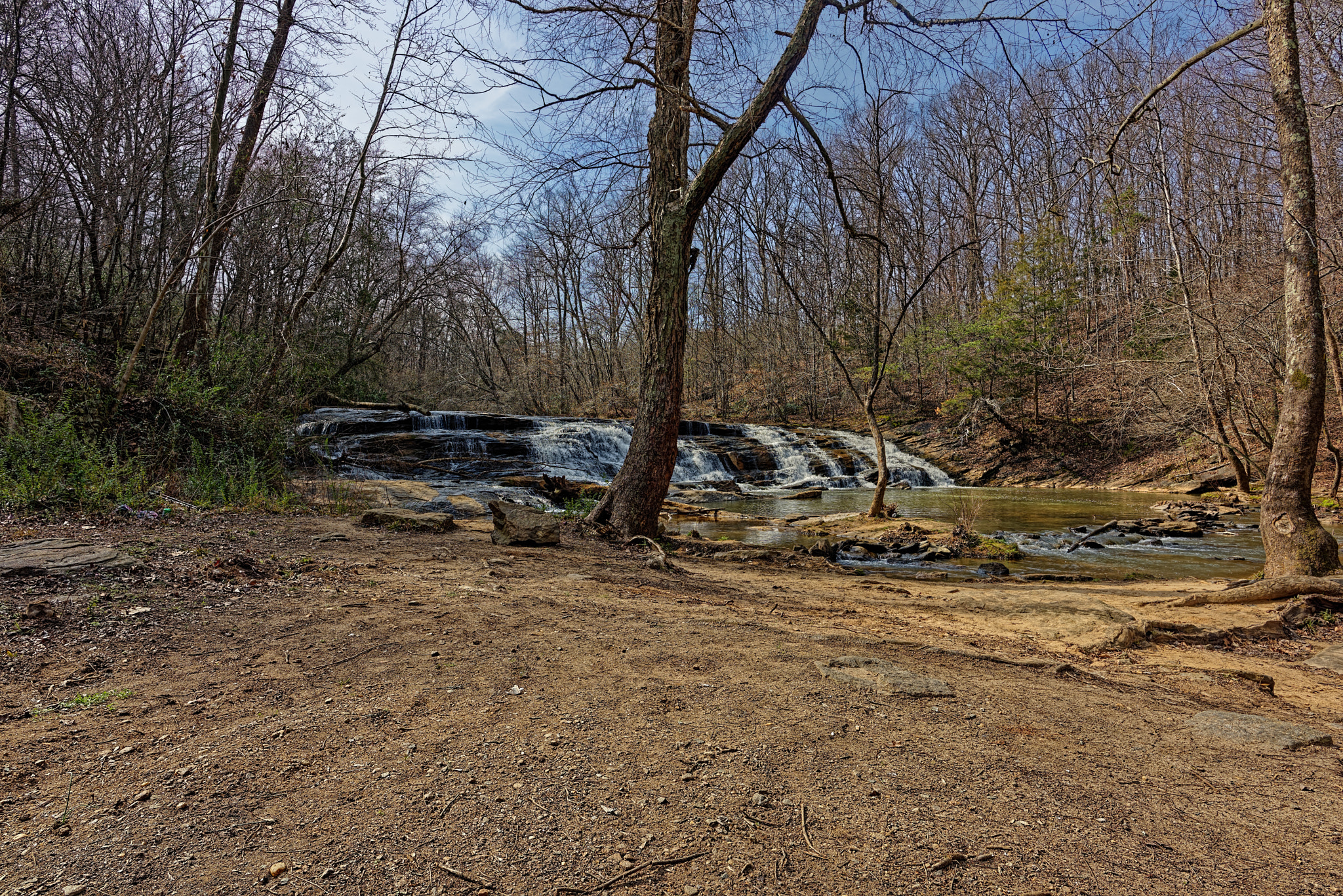 Nikon D810 + Nikon AF-S Nikkor 20mm F1.8G ED sample photo. Shacktownfallsyadkinvillenc-02-21-2017-006 photography