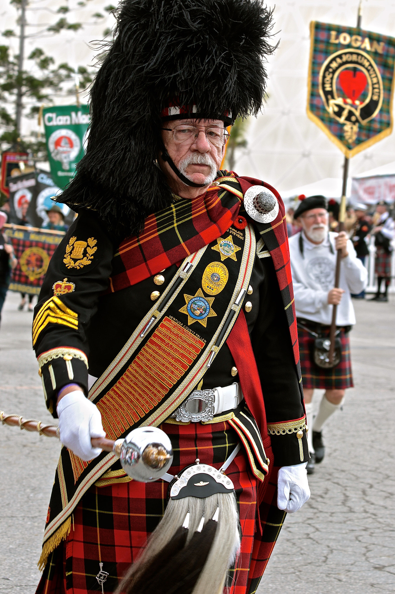 Canon EF 70-300mm F4-5.6 IS USM sample photo. Scotsfestival 2017 photography