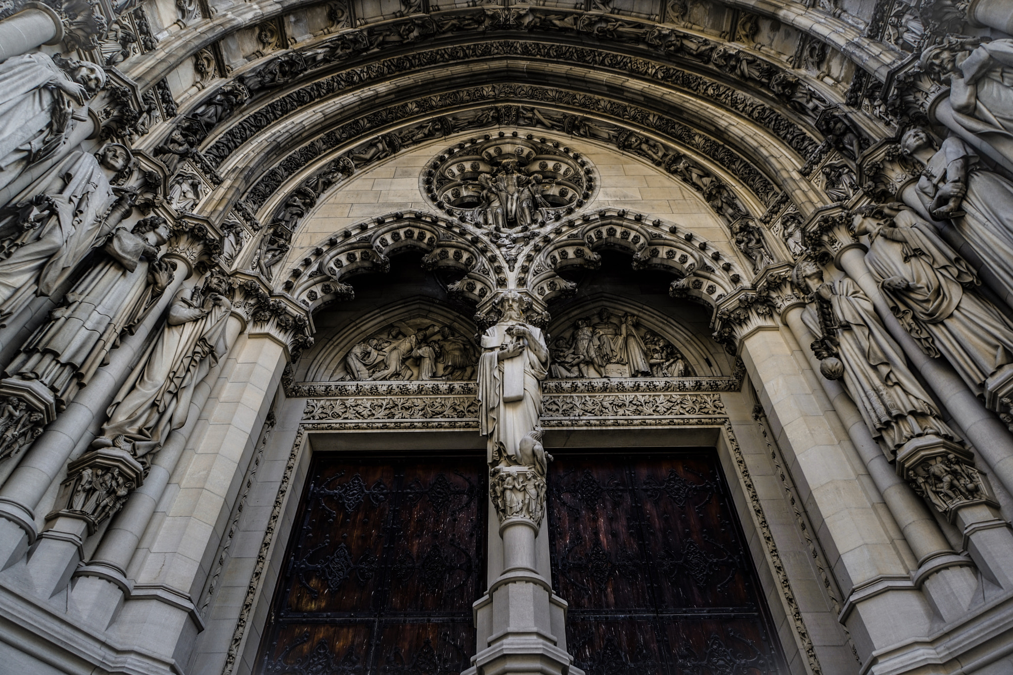 Sony a7 sample photo. The cathedral church of st. john the divine photography