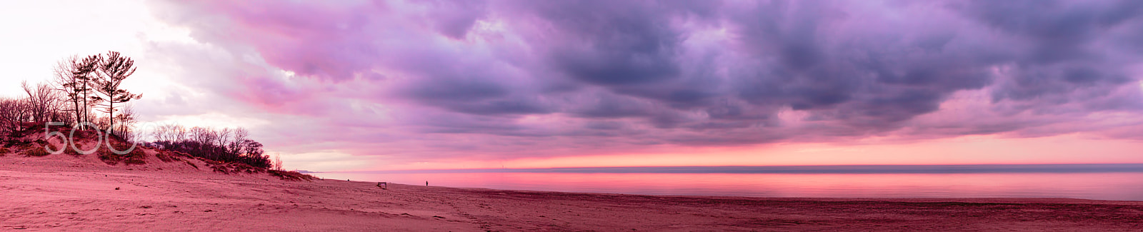 Canon EOS 5DS R sample photo. Dunes sunset pano photography