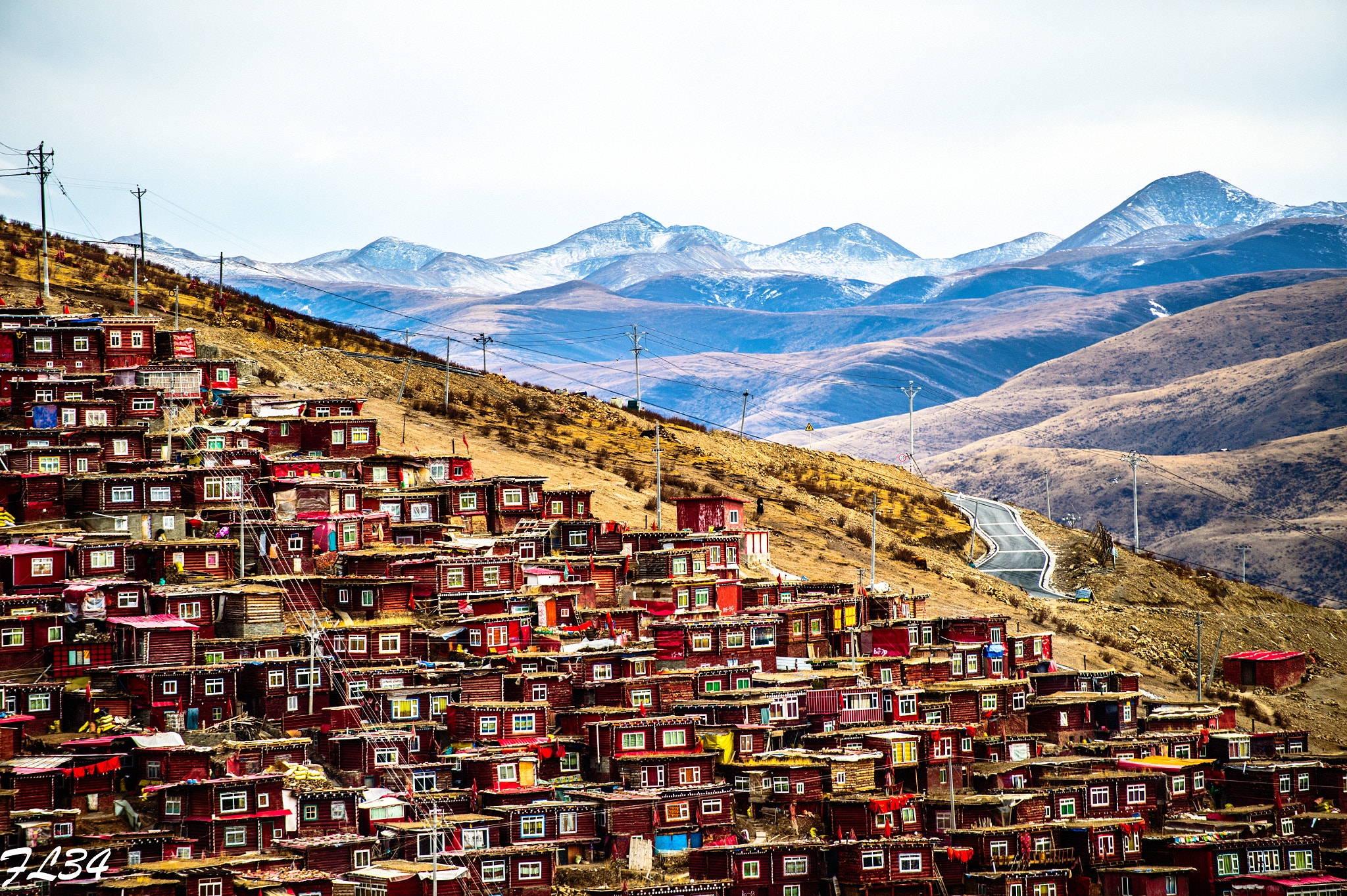 Nikon D4S sample photo. Snow in seda, sichuan, china photography