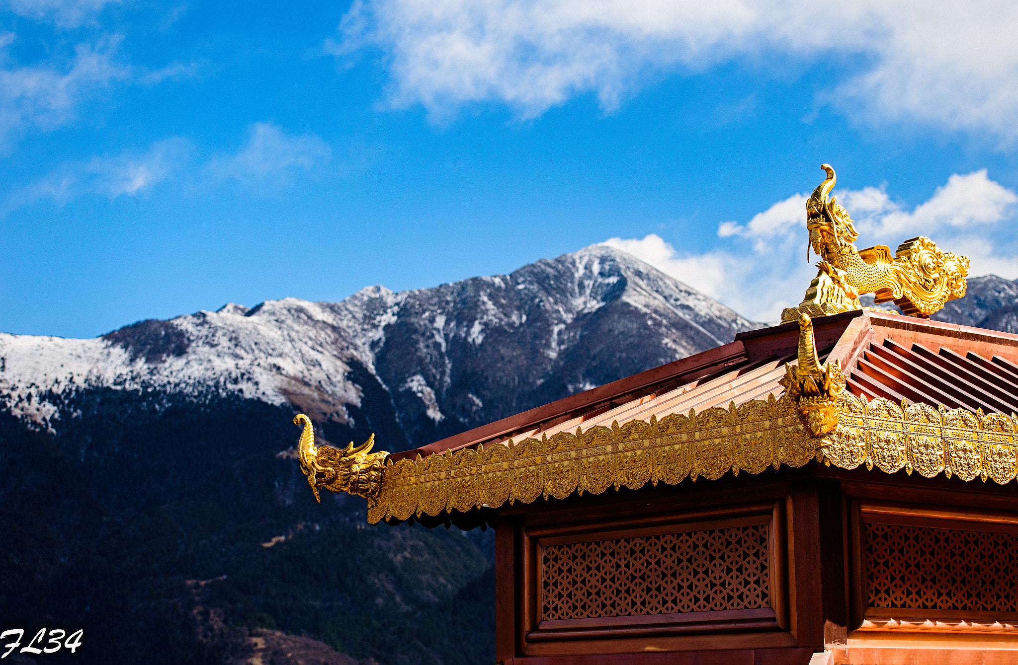 Nikon D4S sample photo. Snow mountain in sichuan photography