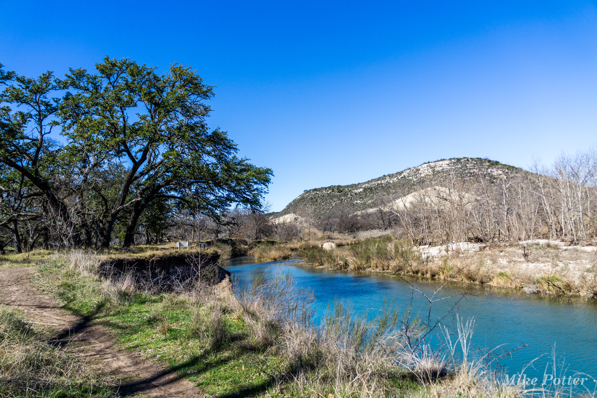Sony a6000 + Sony E 18-55mm F3.5-5.6 OSS sample photo. South llano river state park, texas photography