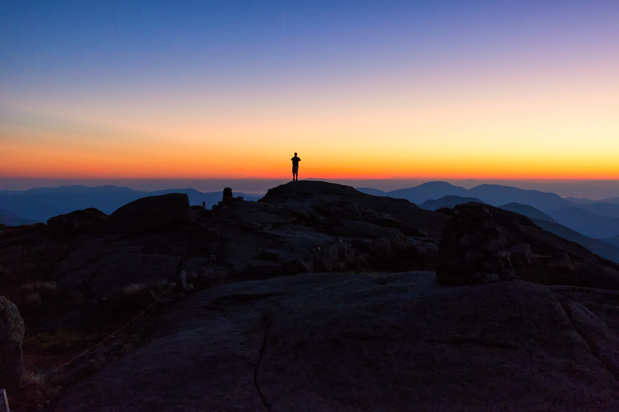 Canon EOS 100D (EOS Rebel SL1 / EOS Kiss X7) sample photo. Mt. marcy sunrise photography