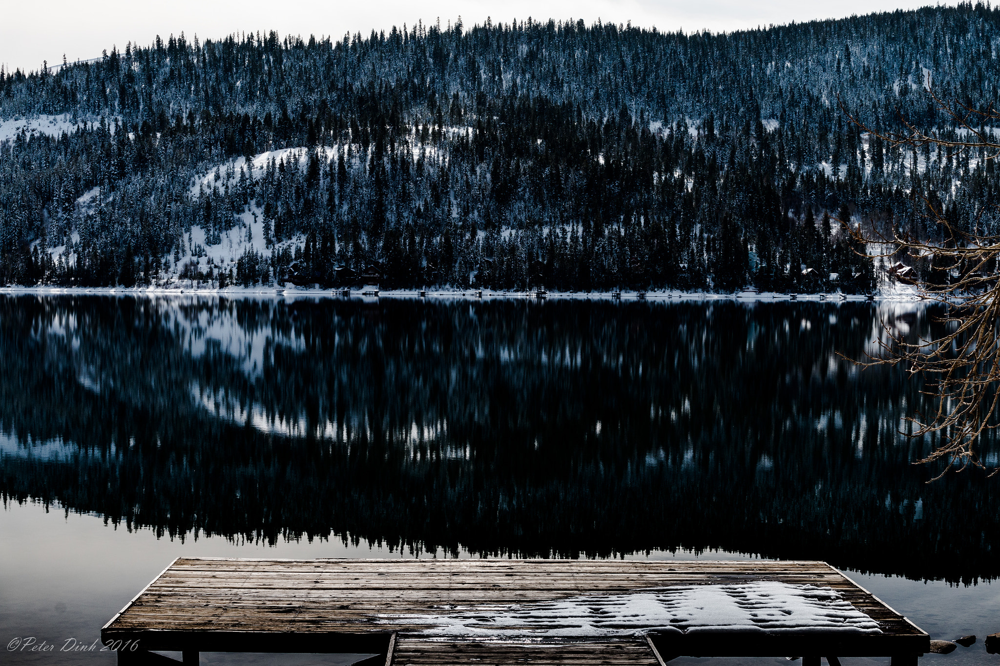 Canon EOS 70D sample photo. Donner lake dock photography