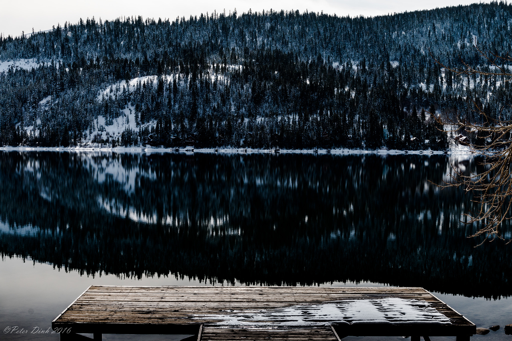 Canon EF 24-70mm F2.8L II USM sample photo. Donner lake dock photography