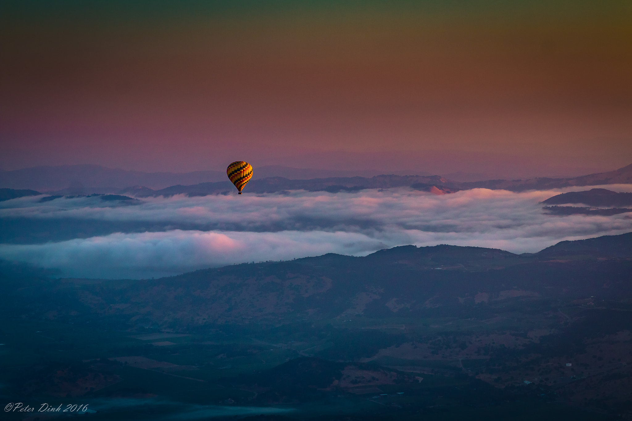 Canon EF 24-70mm F2.8L II USM sample photo. Hot air balloons - napa valley photography