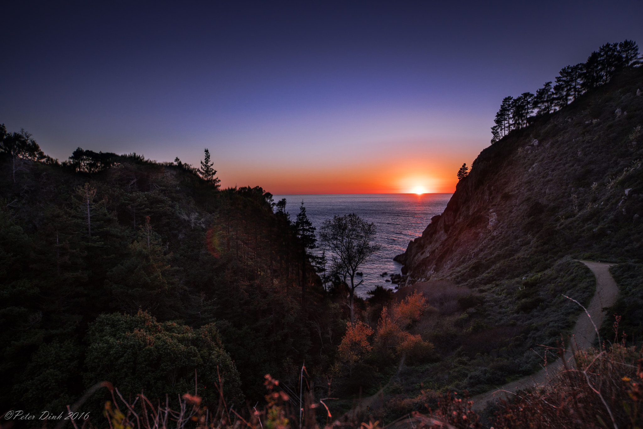 Canon EF 17-40mm F4L USM sample photo. Partington cove, big sur photography