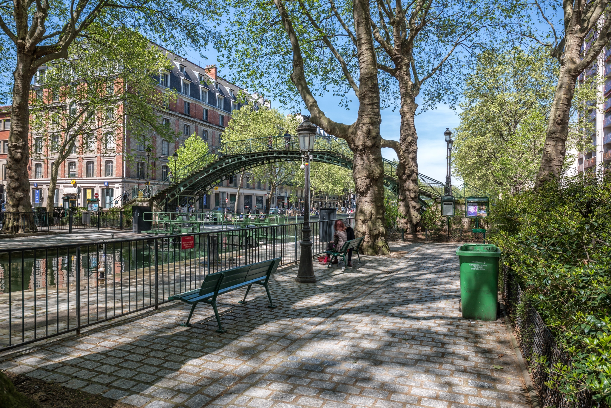 Nikon D600 + Sigma 12-24mm F4.5-5.6 II DG HSM sample photo. Canal saint martin - paris photography