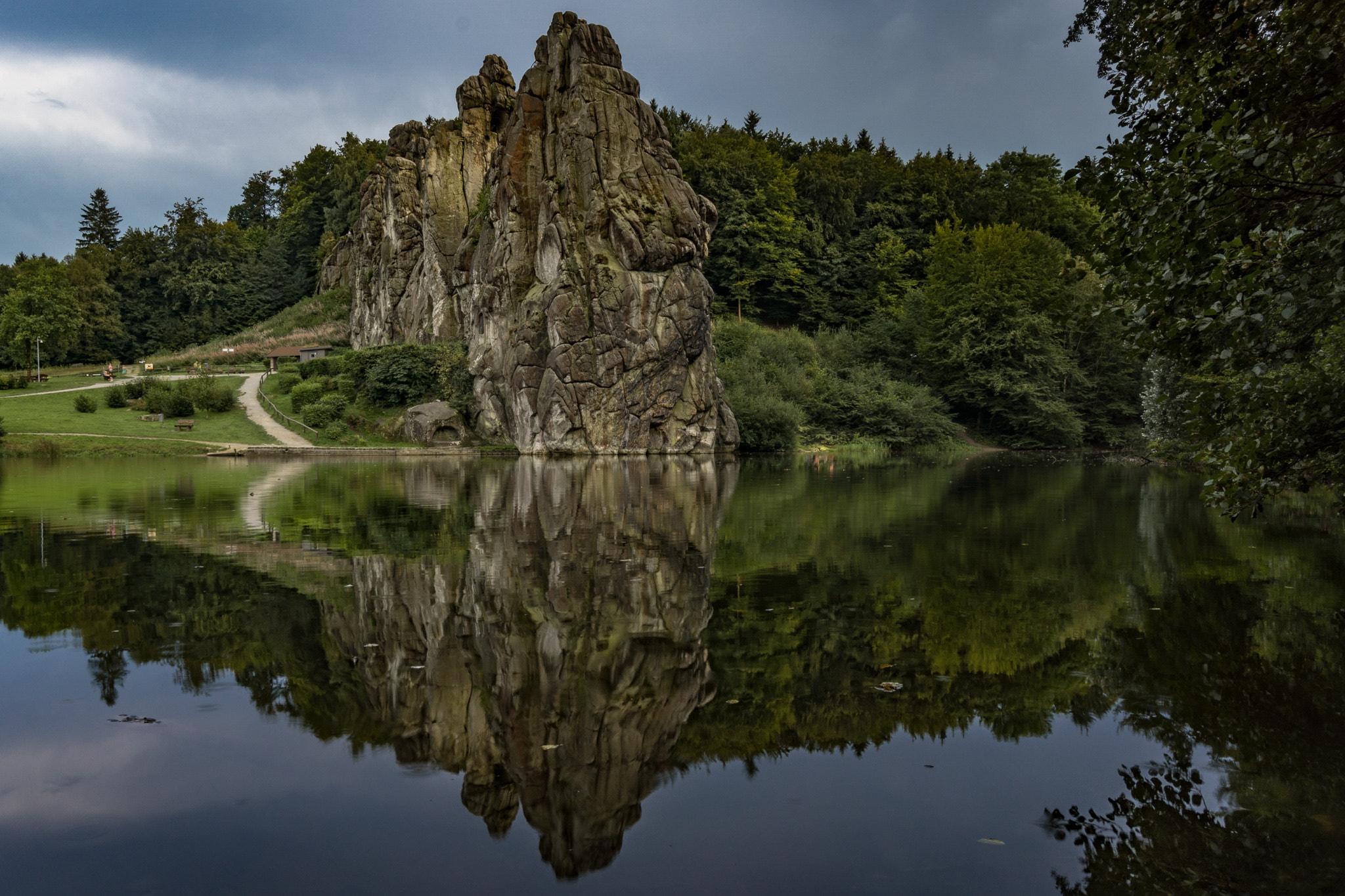 Sony a6000 + Sony E 10-18mm F4 OSS sample photo. Externsteine | germany photography