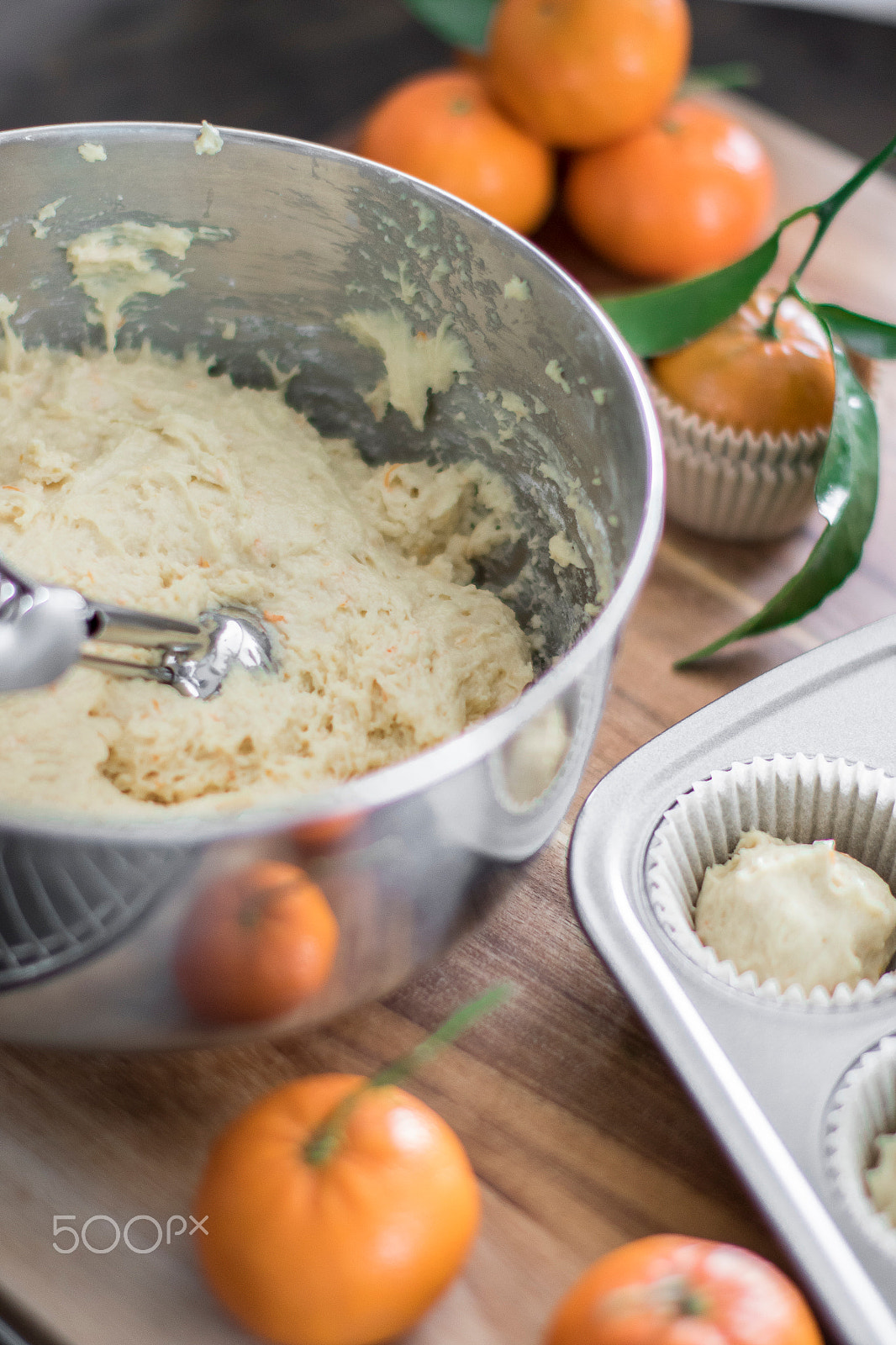 Canon EF 50mm F1.2L USM sample photo. Tangerine muffins photography