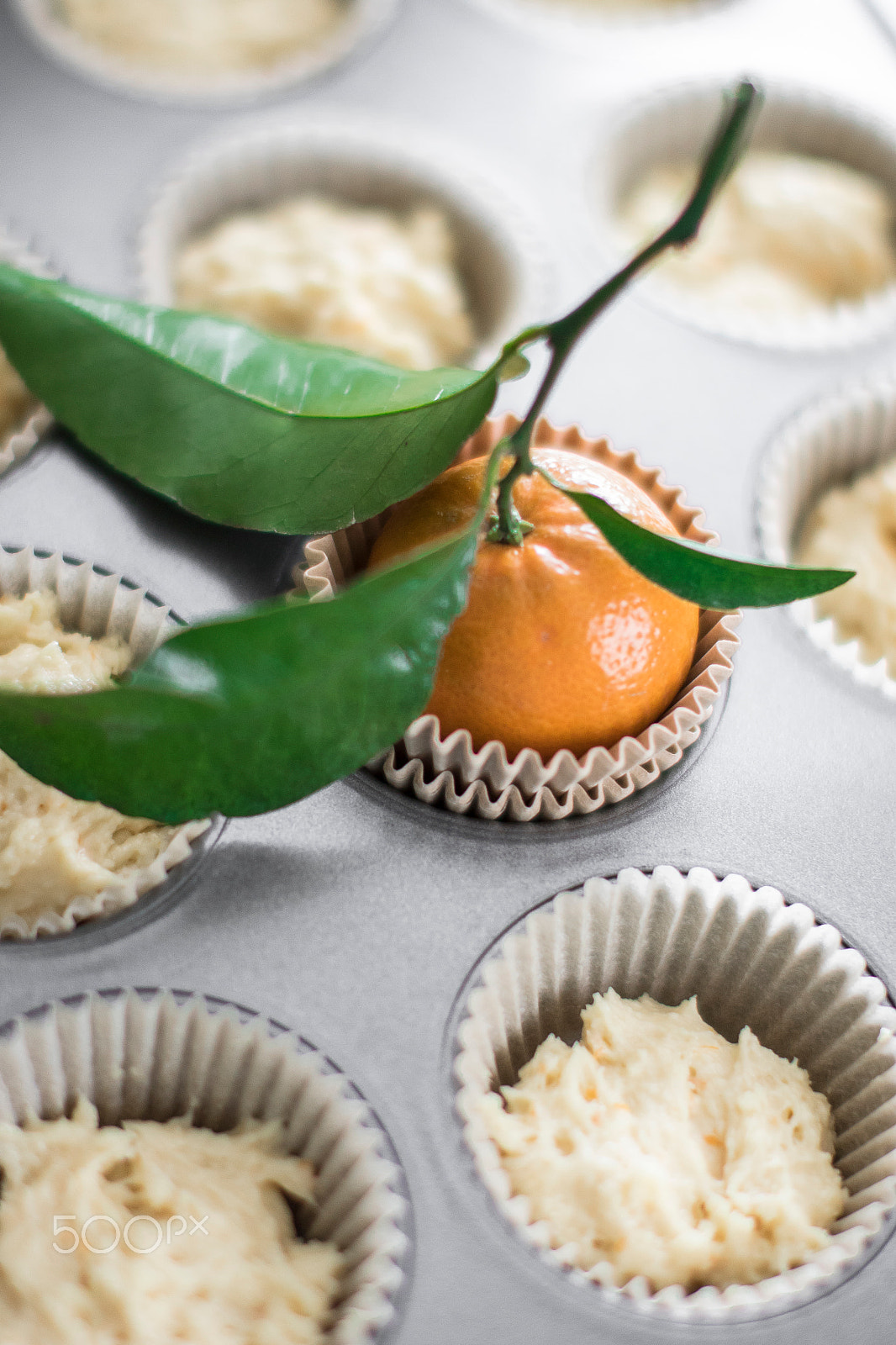 Canon EF 50mm F1.2L USM sample photo. Tangerine muffins photography