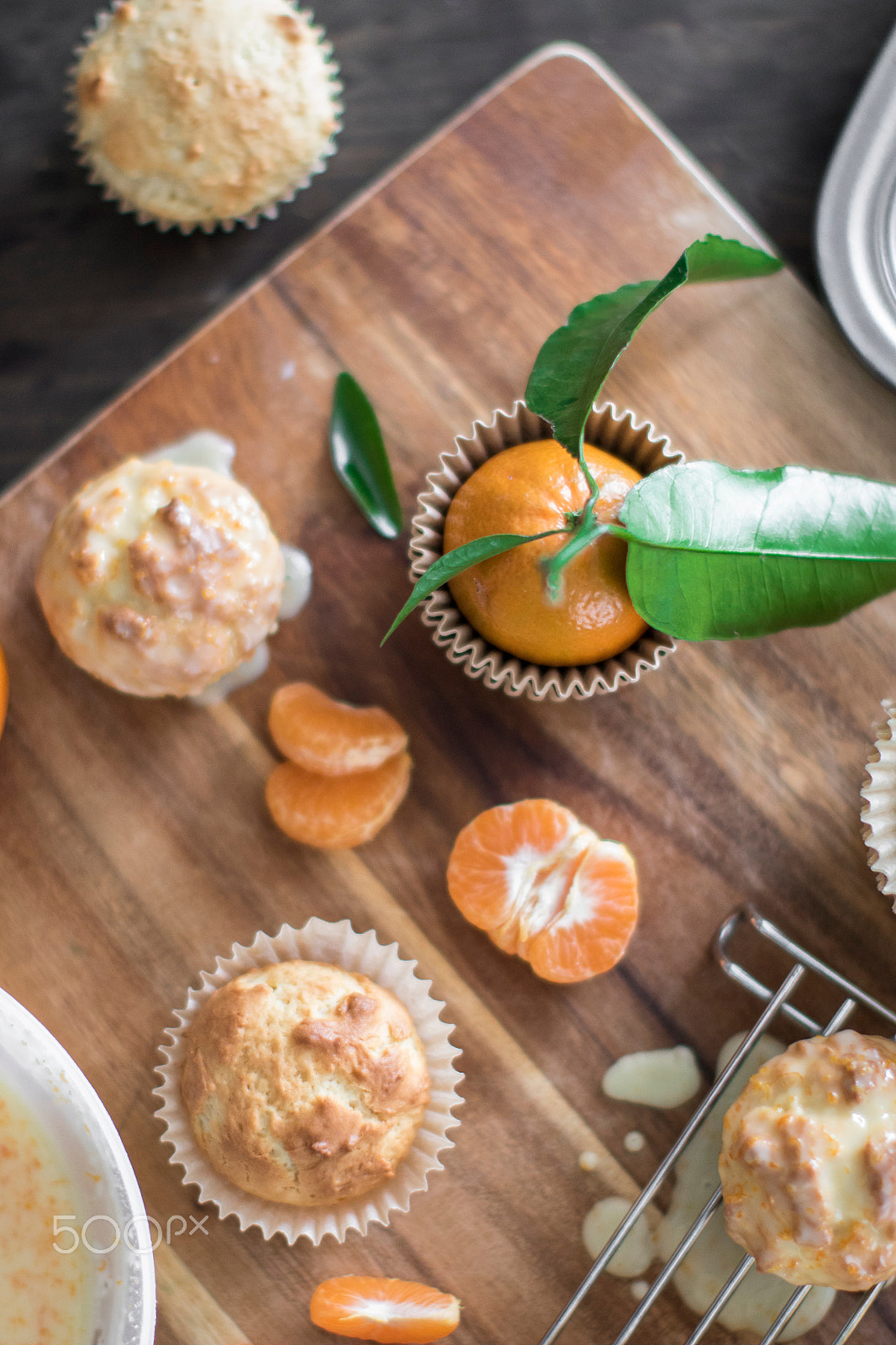 Canon EF 50mm F1.2L USM sample photo. Tangerine muffins photography
