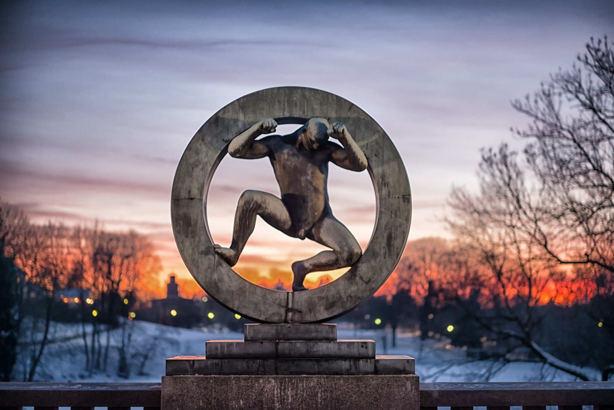 ZEISS Otus 55mm F1.4 sample photo. The vigeland park photography