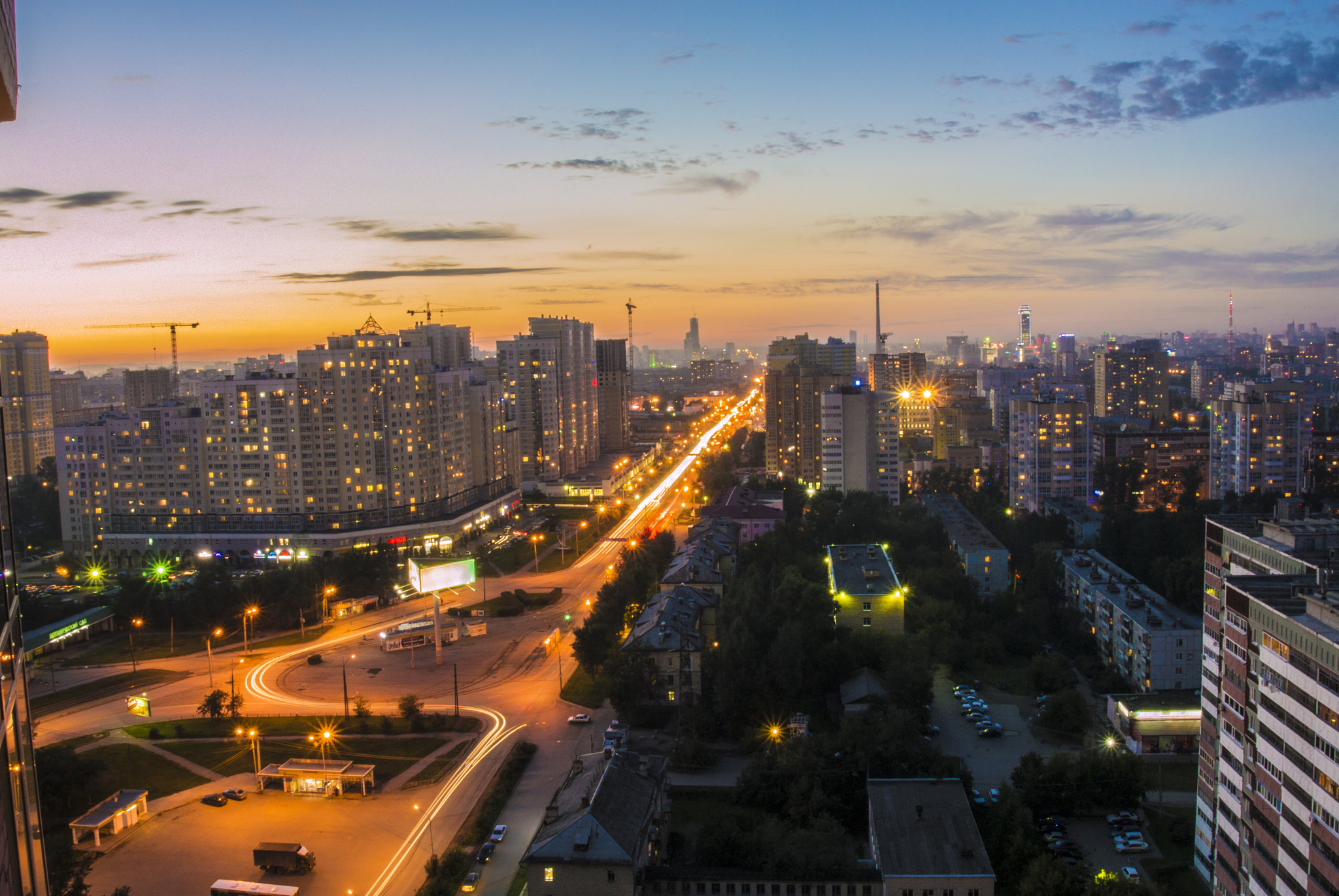 Nikon 1 S1 sample photo. Sunset from my window photography