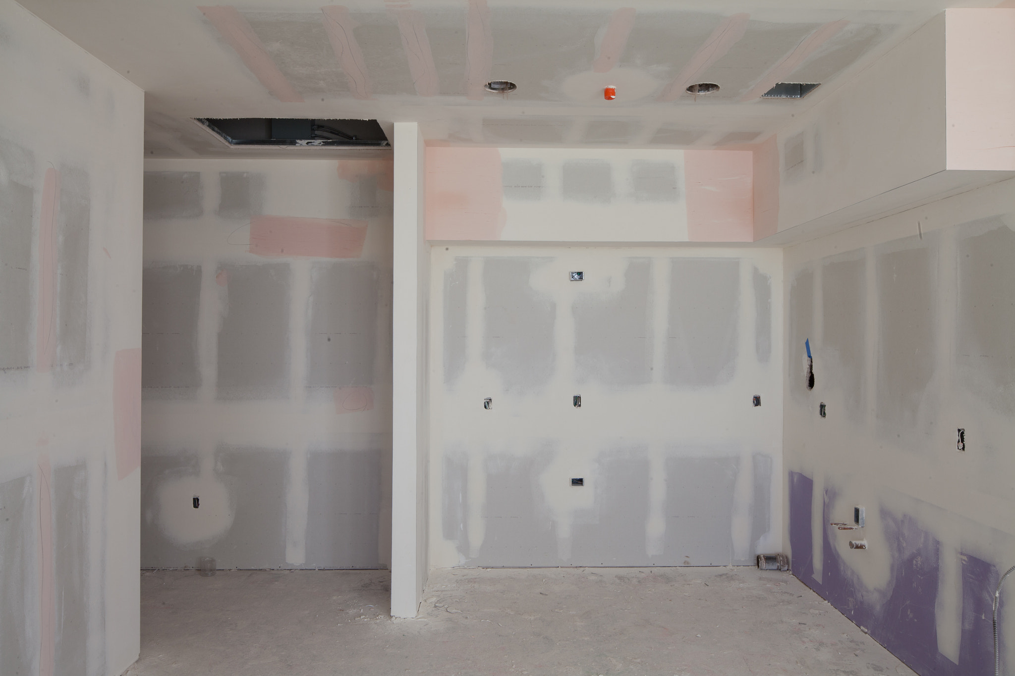 Canon TS-E 24.0mm f/3.5 L II sample photo. Interior construction site #5961 los angeles photography