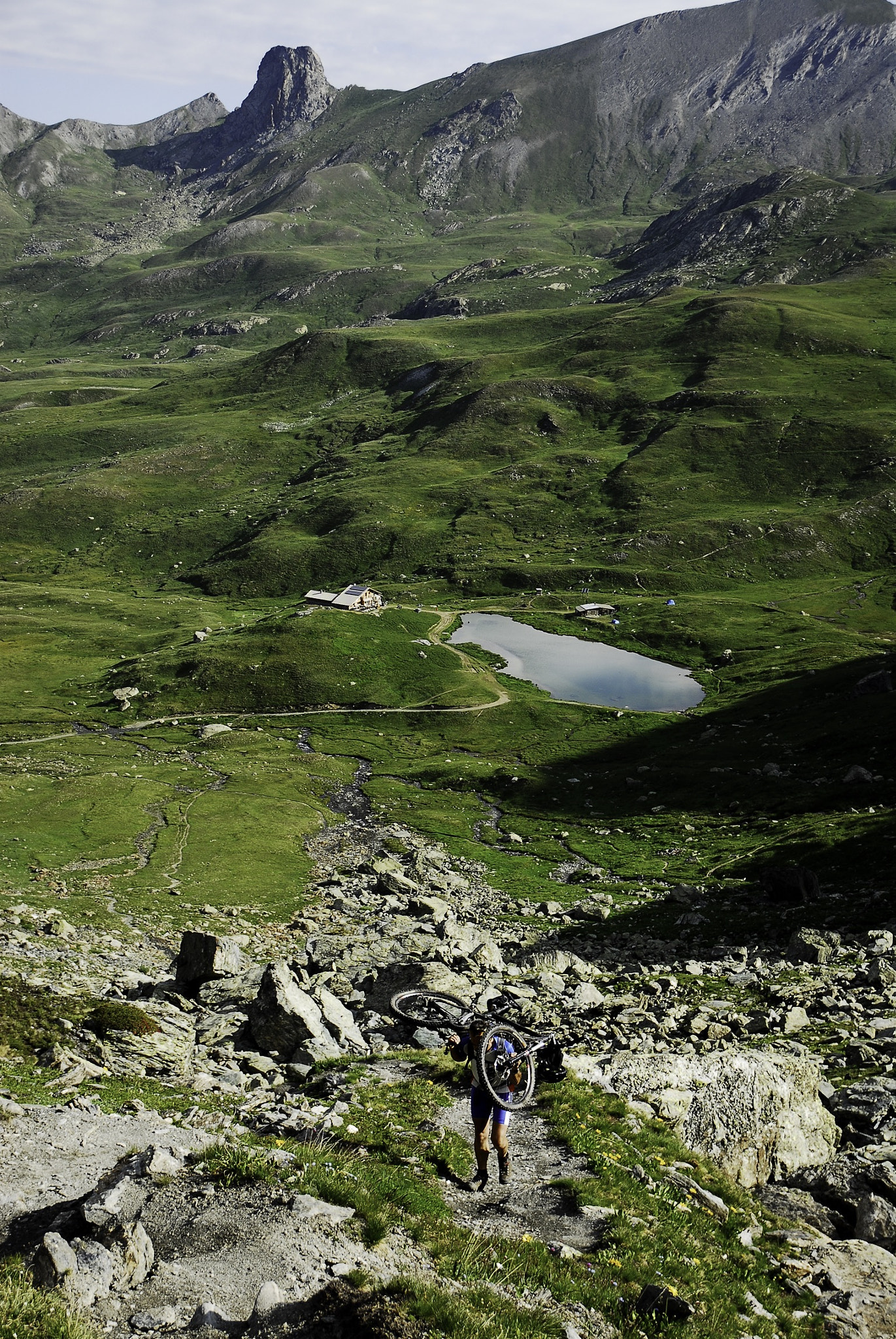 Nikon D200 sample photo. On a mtb trip through the french alps photography