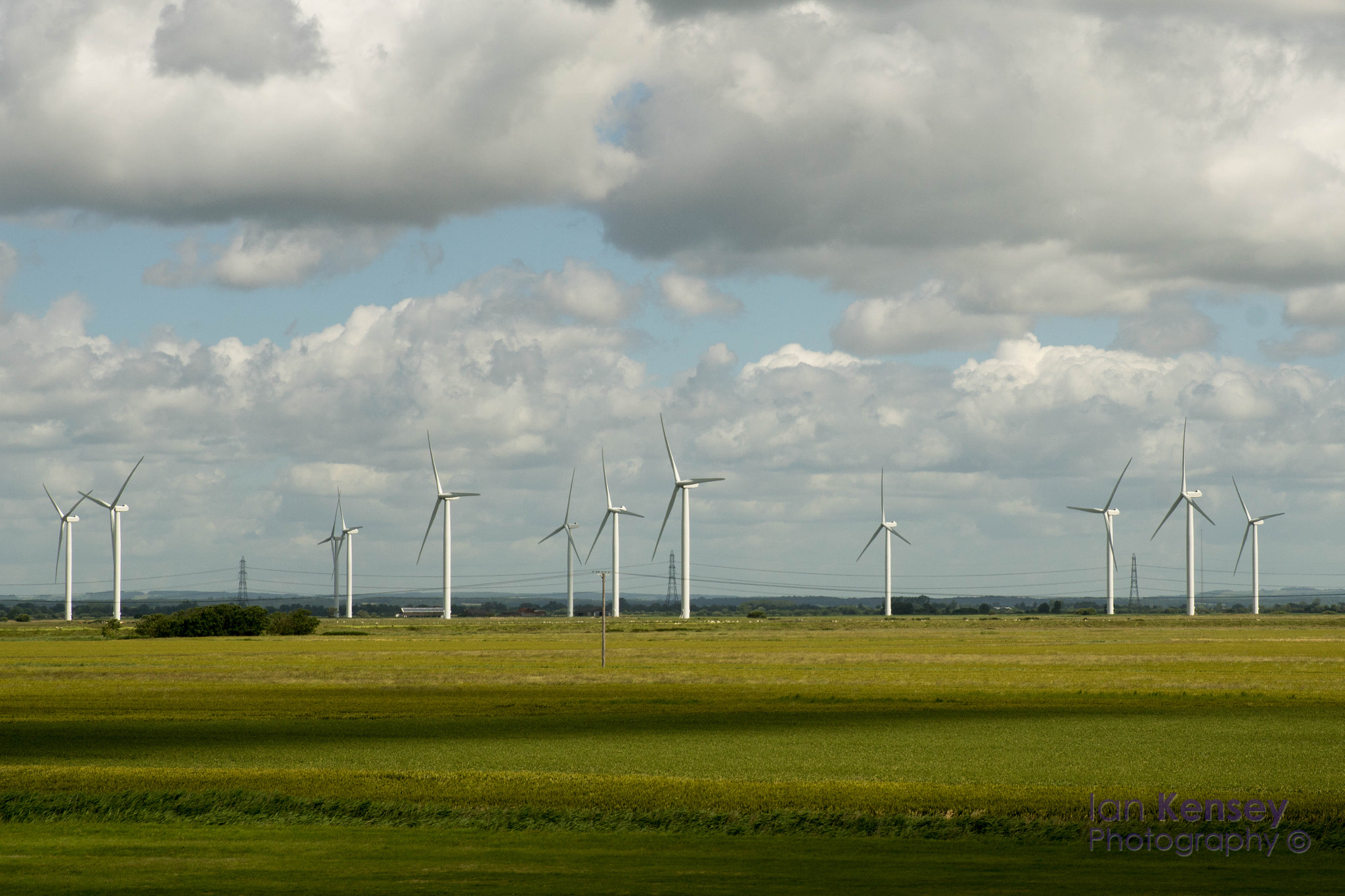 Sony ILCA-77M2 sample photo. Turbines on a cloudy day photography