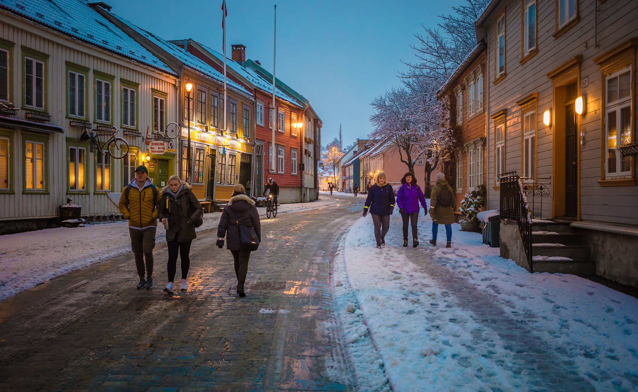 Canon EF 40mm F2.8 STM sample photo. Bleak february morning in trondheim photography