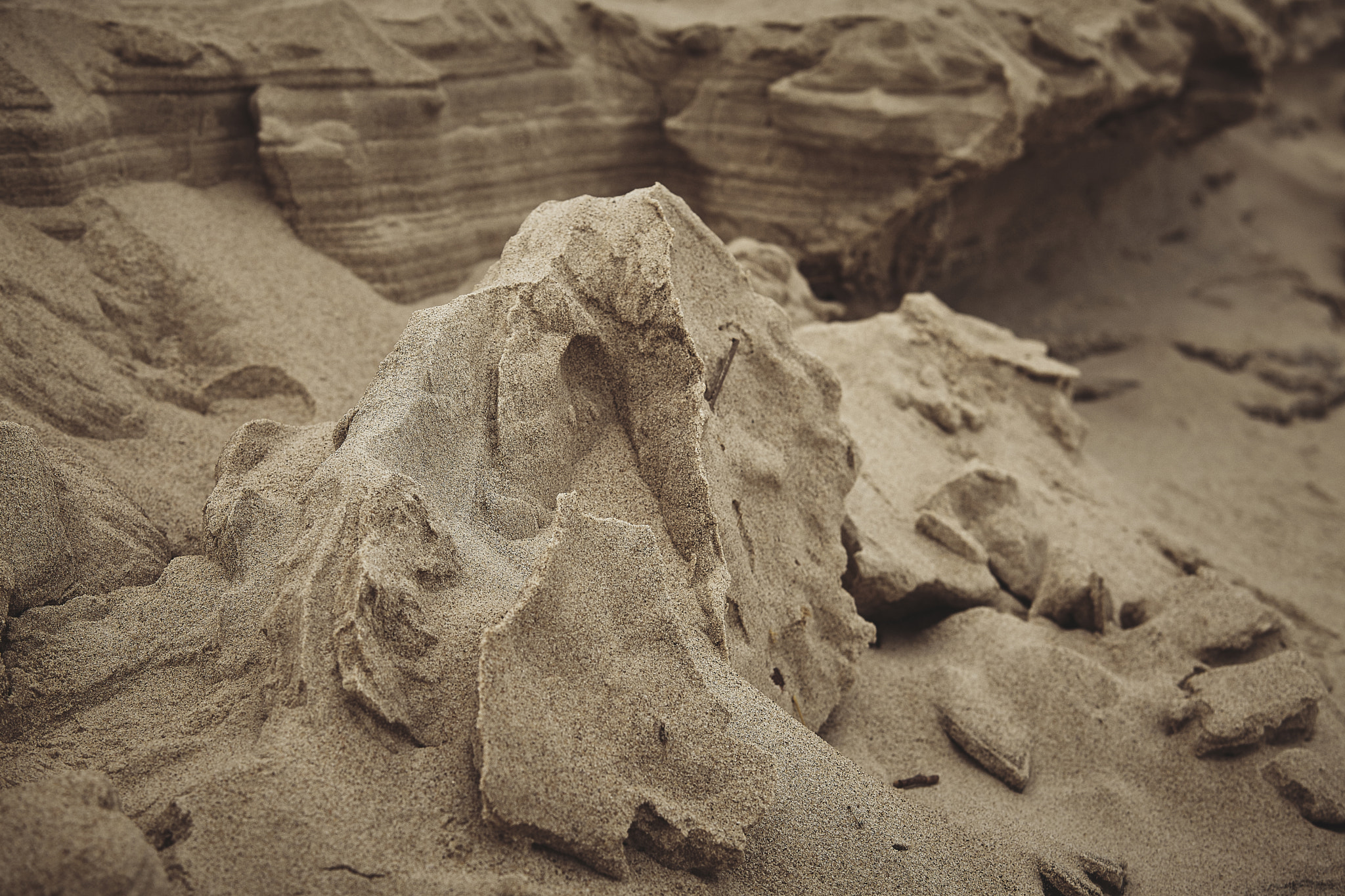 Canon EOS 5D Mark II sample photo. Sand form photography