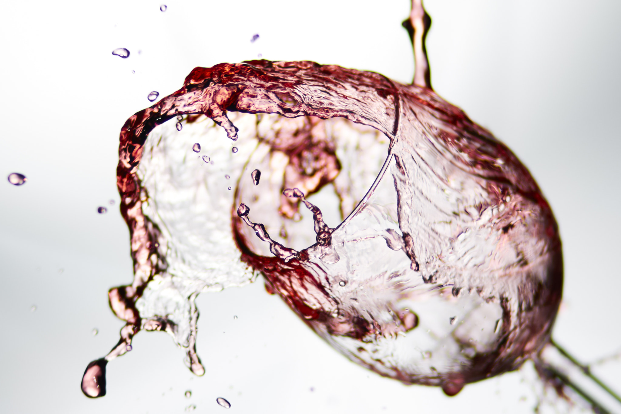 Canon EF 85mm F1.8 USM sample photo. Spilled red water photography