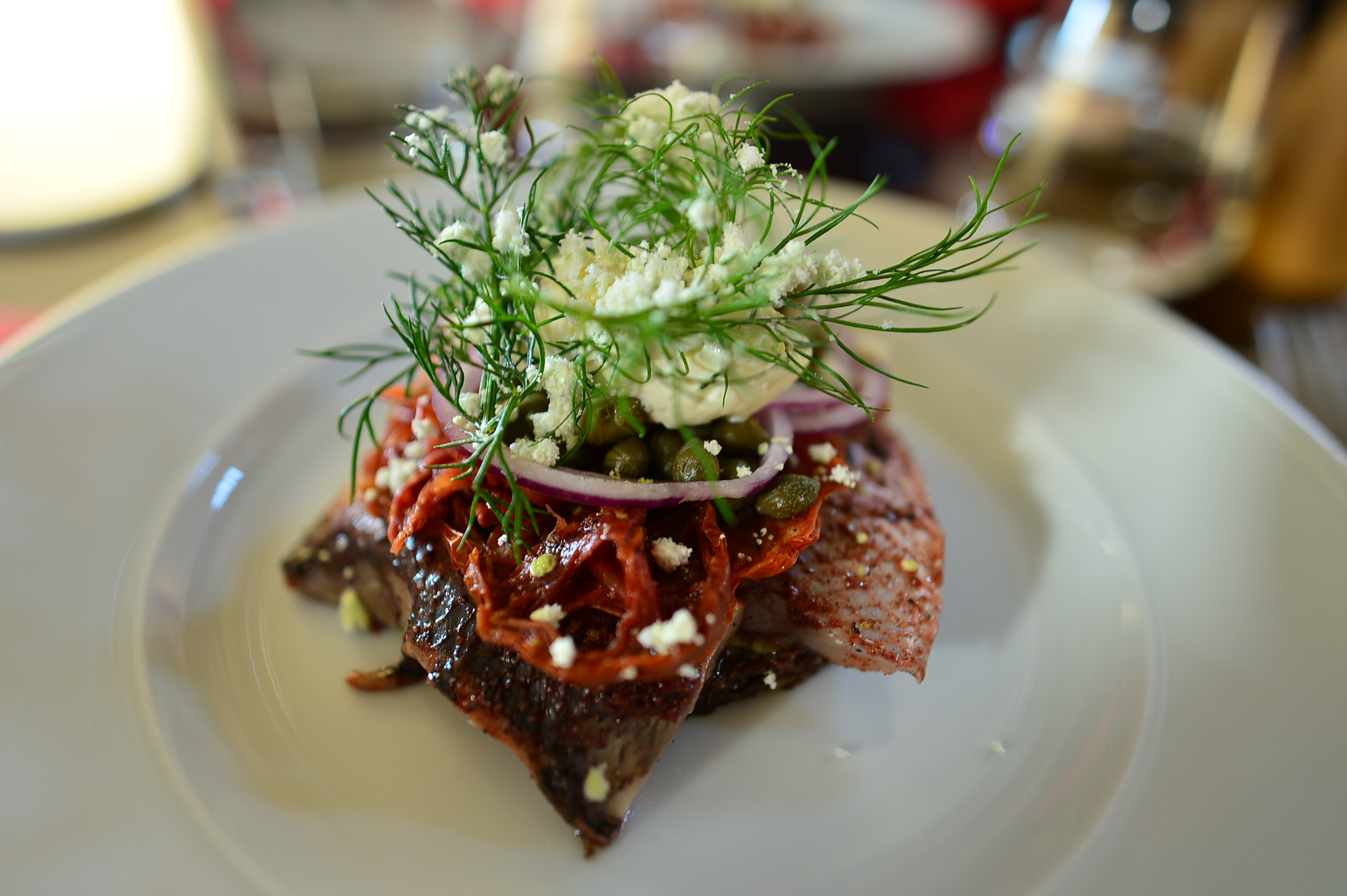 Nikon Df + Nikon AF-S Nikkor 20mm F1.8G ED sample photo. Food@christiansborg palace photography