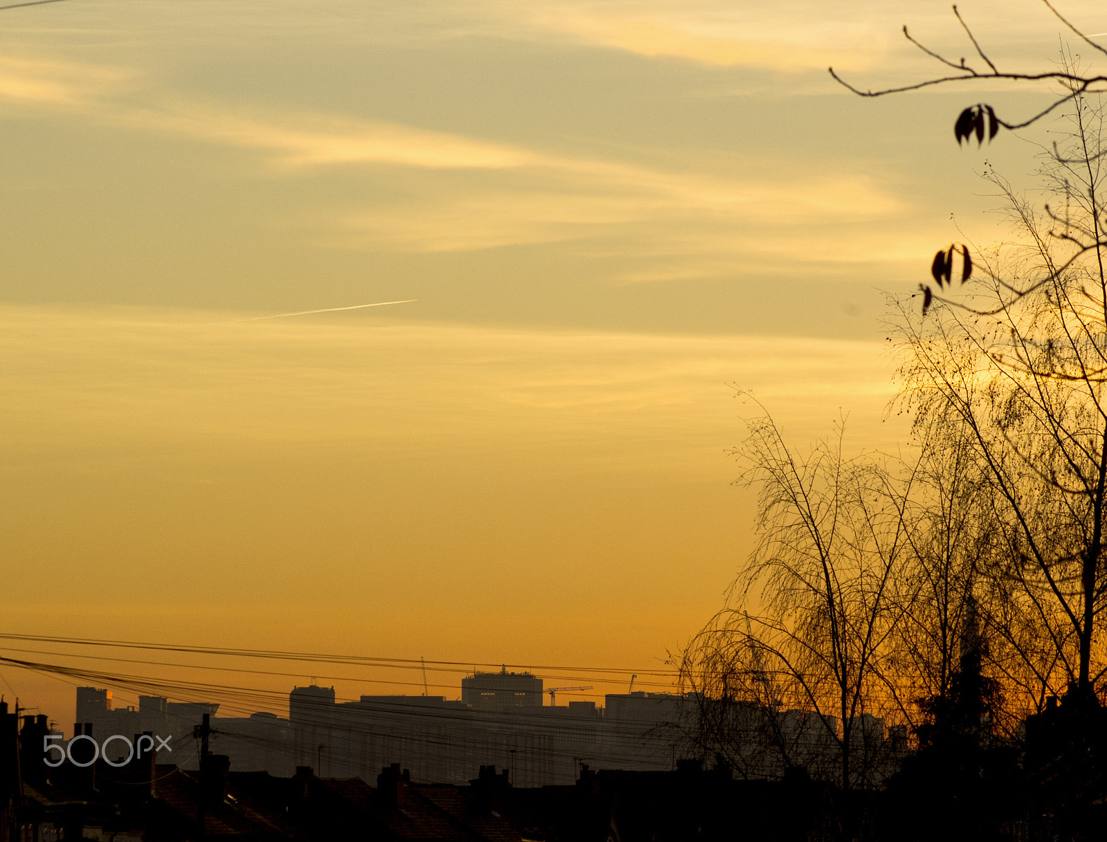 Pentax K-x + Tamron AF 70-300mm F4-5.6 LD Macro 1:2 sample photo. Autmn sunset photography