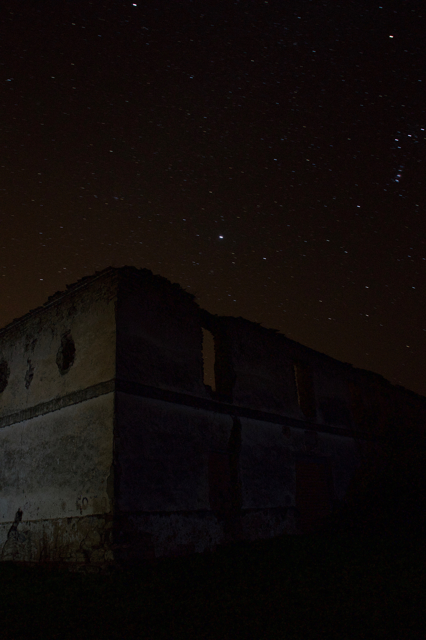 Pentax K-S1 sample photo. Watermill in the night photography