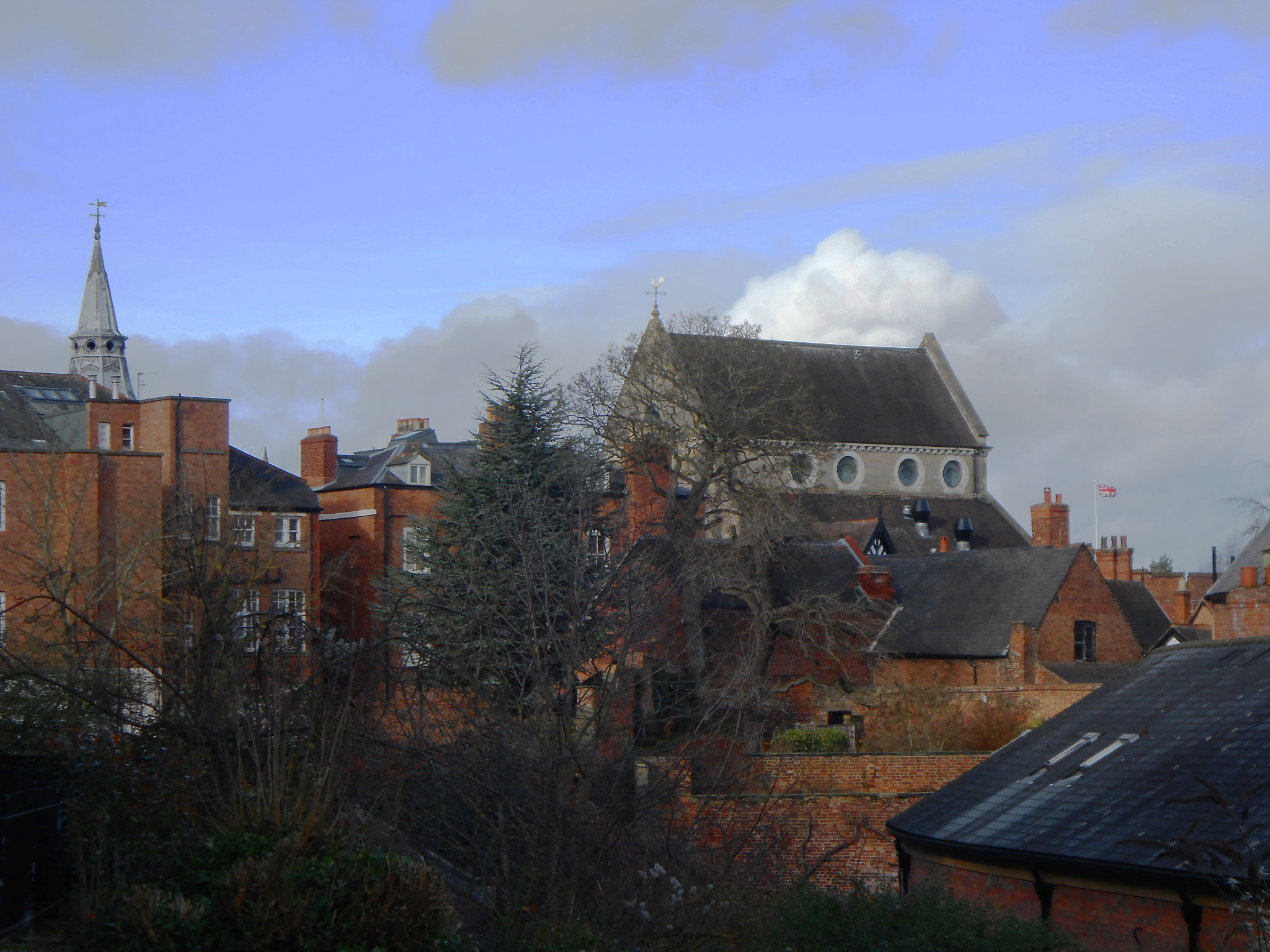 Nikon COOLPIX S2700 sample photo. Shrewsbury roofs photography