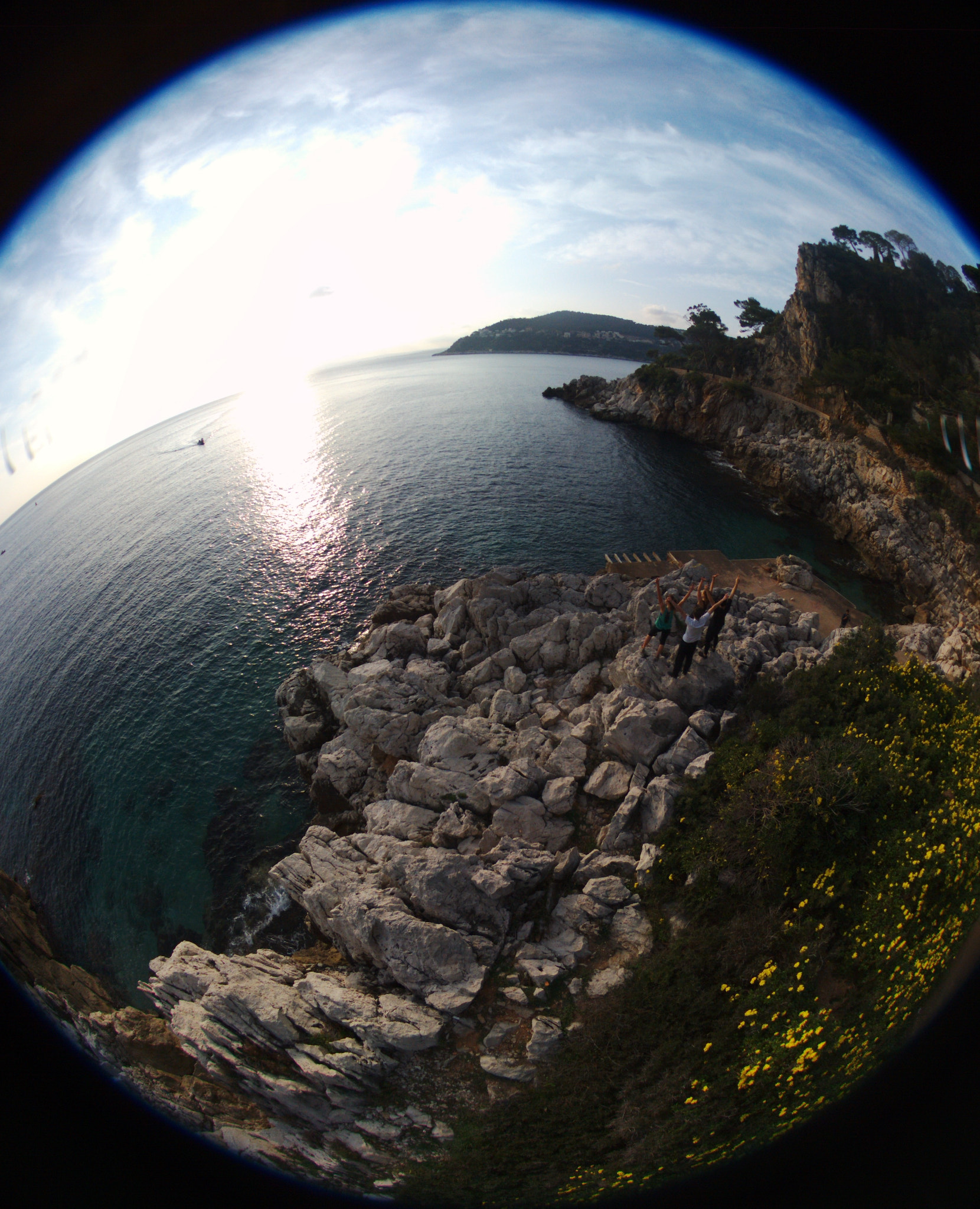 PARROT Bebop 2 sample photo. Drone with friends, french riviera photography