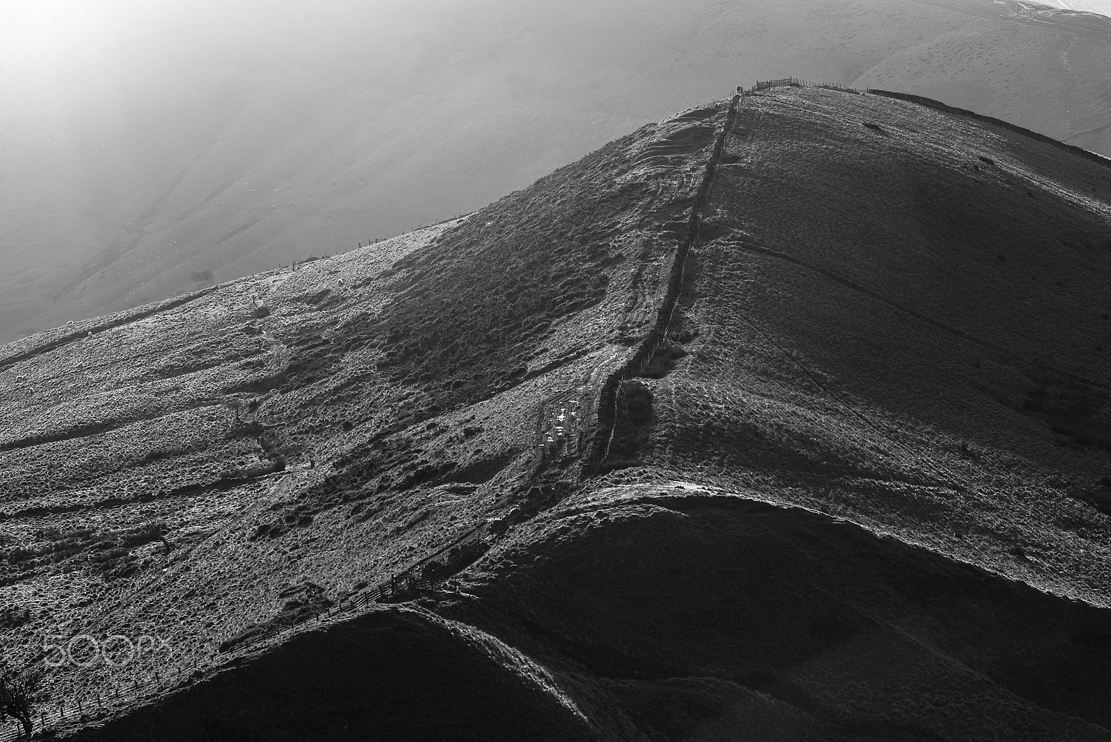 Sony a7S + Sony 70-400mm F4-5.6 G SSM sample photo. Mam tor, uk photography