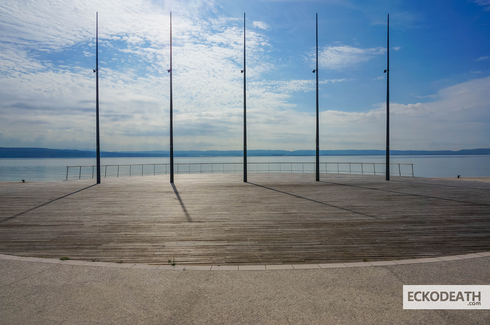 Sony Alpha NEX-5R sample photo. 2015 - projet 52 : #33 - the horizon emerges river photography
