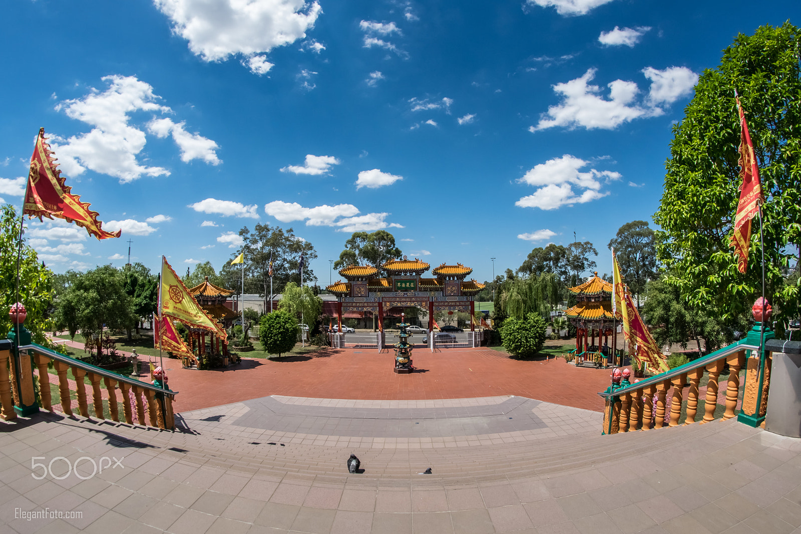 Nikon D5300 + Samyang 8mm F3.5 Aspherical IF MC Fisheye sample photo. Mingyue lay buddhist temple photography