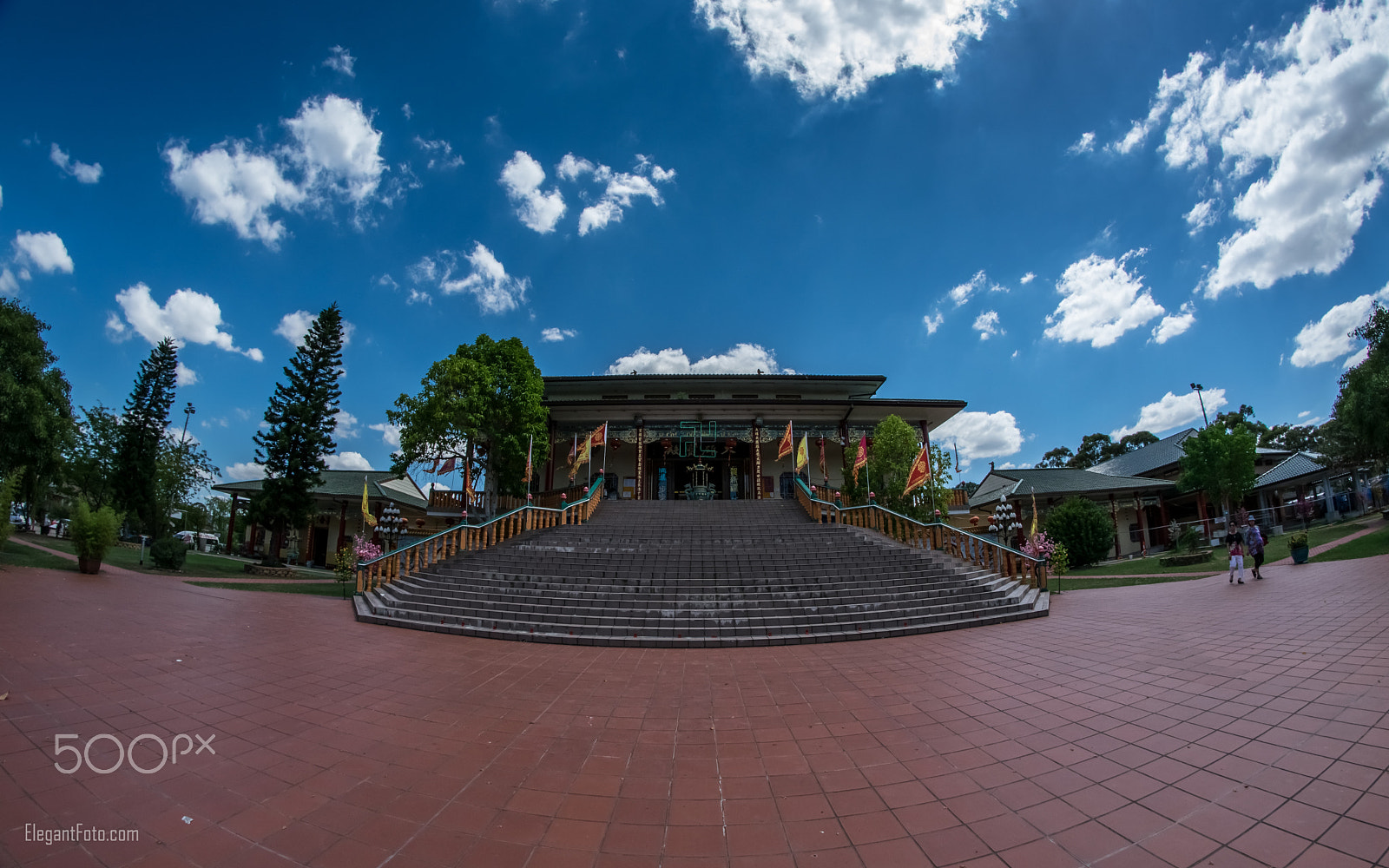 Nikon D5300 + Samyang 8mm F3.5 Aspherical IF MC Fisheye sample photo. Mingyue lay buddhist temple photography