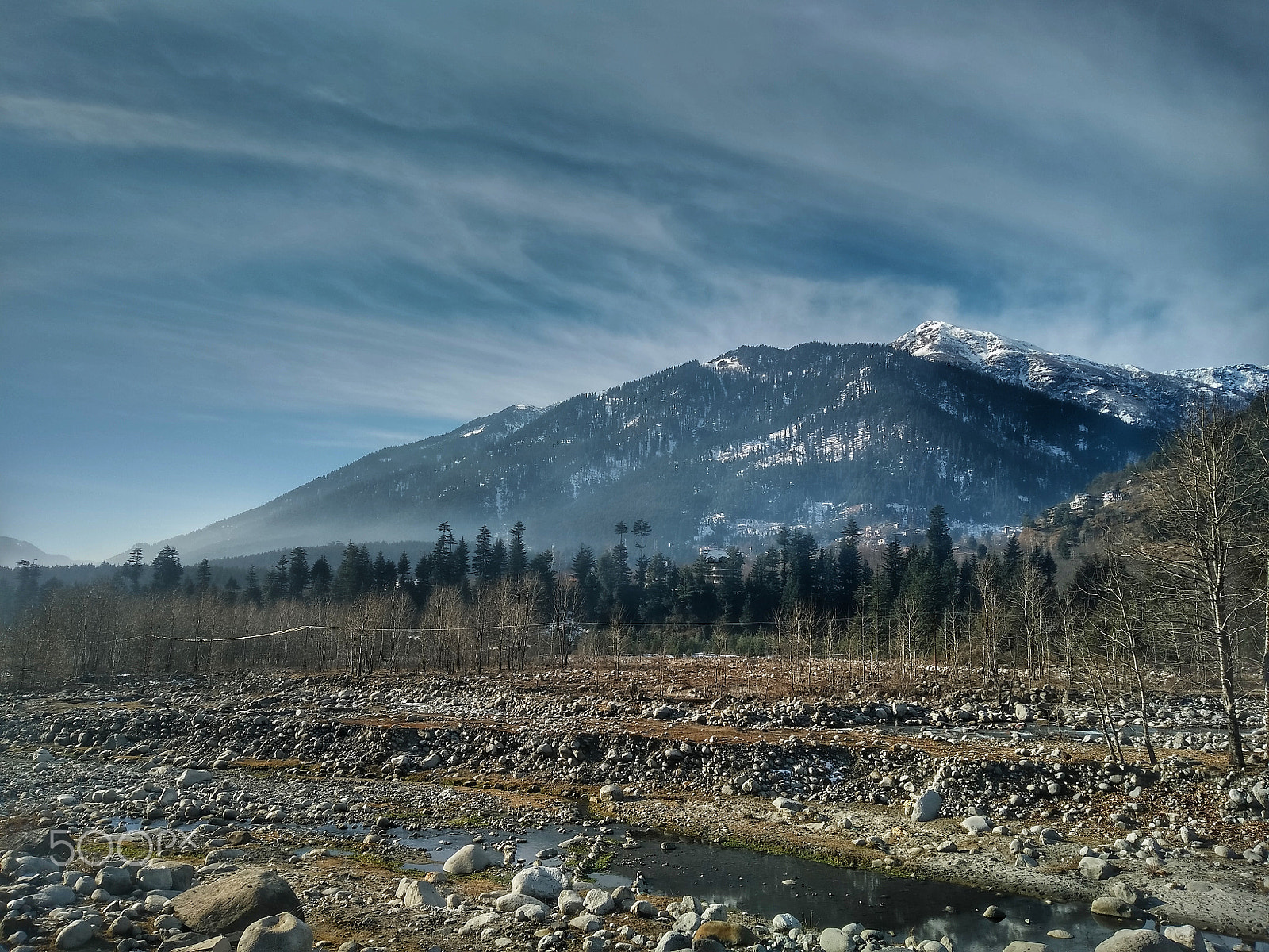OnePlus ONE E1003 sample photo. Snow mountain photography