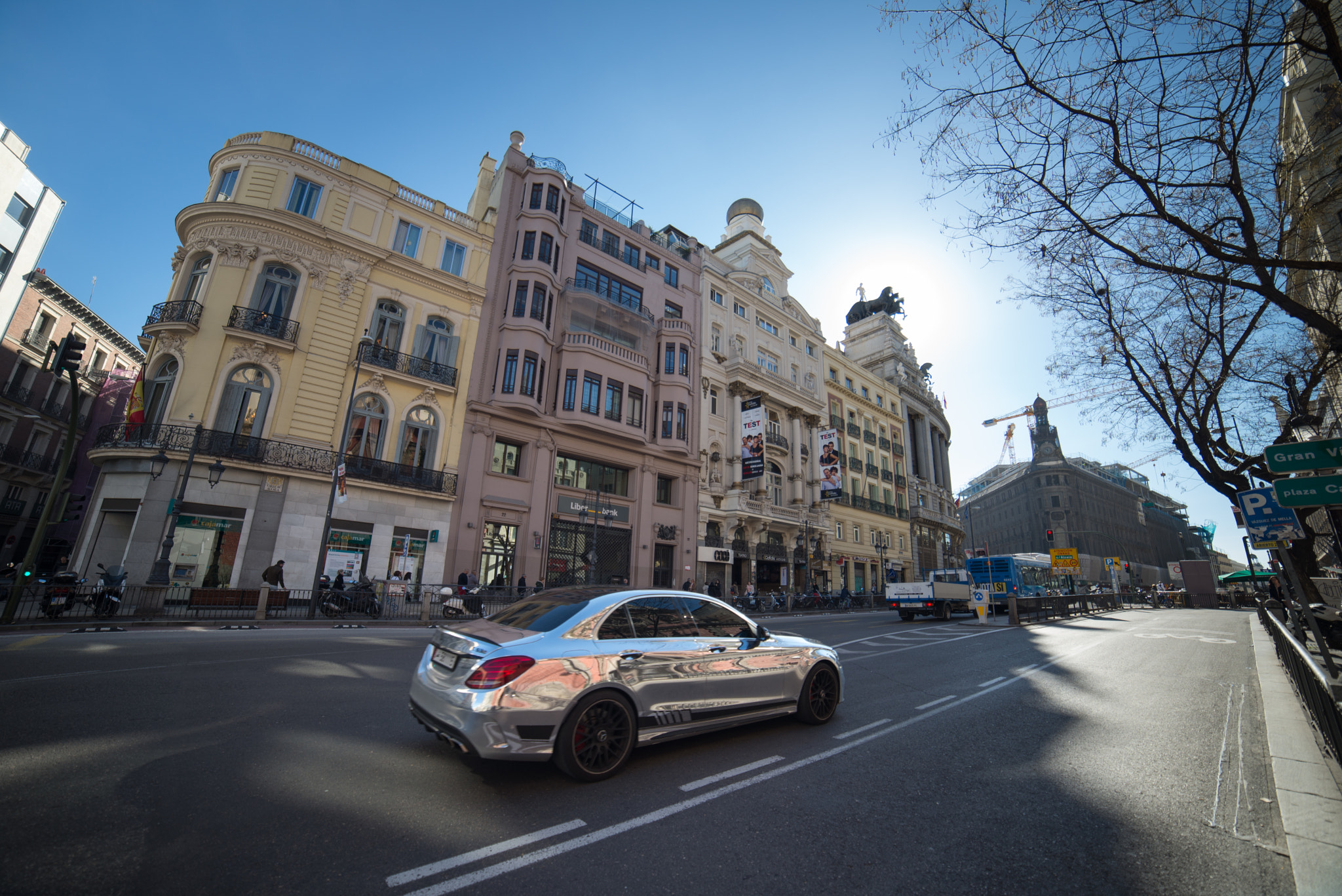 Samyang 14mm F2.8 ED AS IF UMC sample photo. Madrid photography