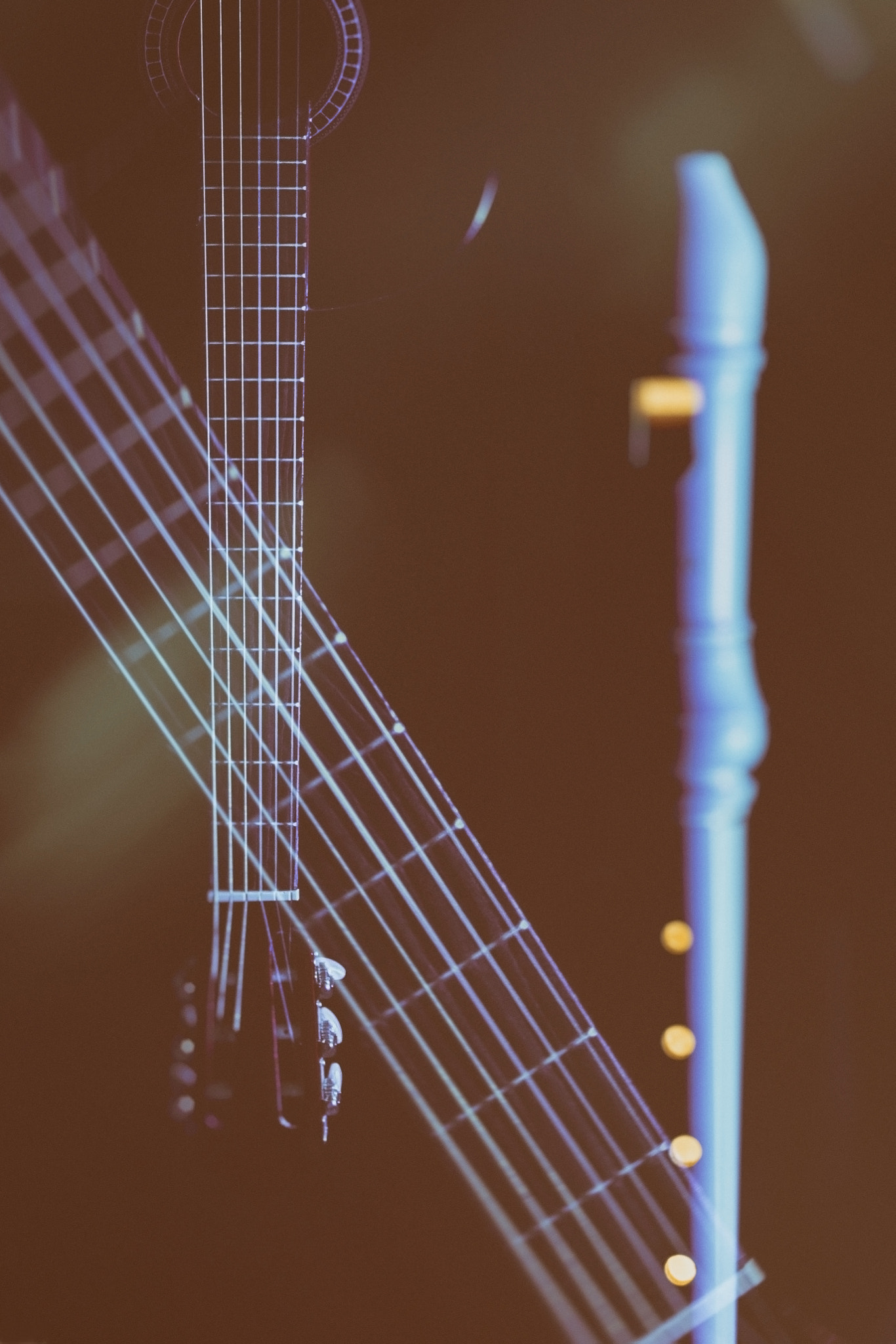 Sigma 50mm F1.4 EX DG HSM sample photo. The guitar and lighting flute photography