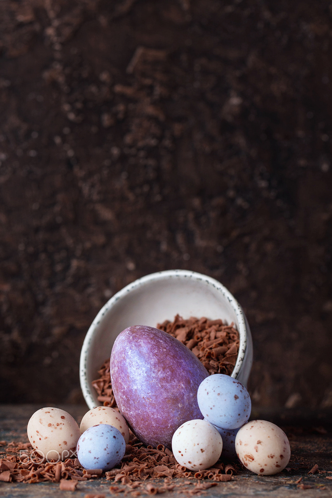 Canon EF 100mm F2.8L Macro IS USM sample photo. Traditional chocolate easter eggs photography