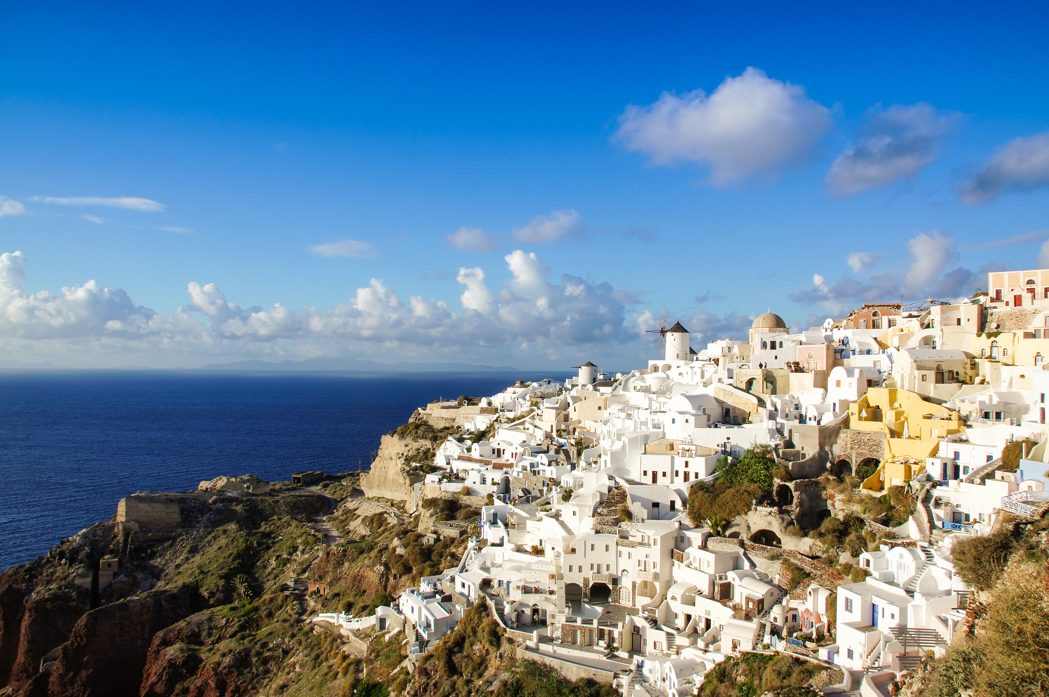 Sony Alpha DSLR-A580 sample photo. Santorini photography