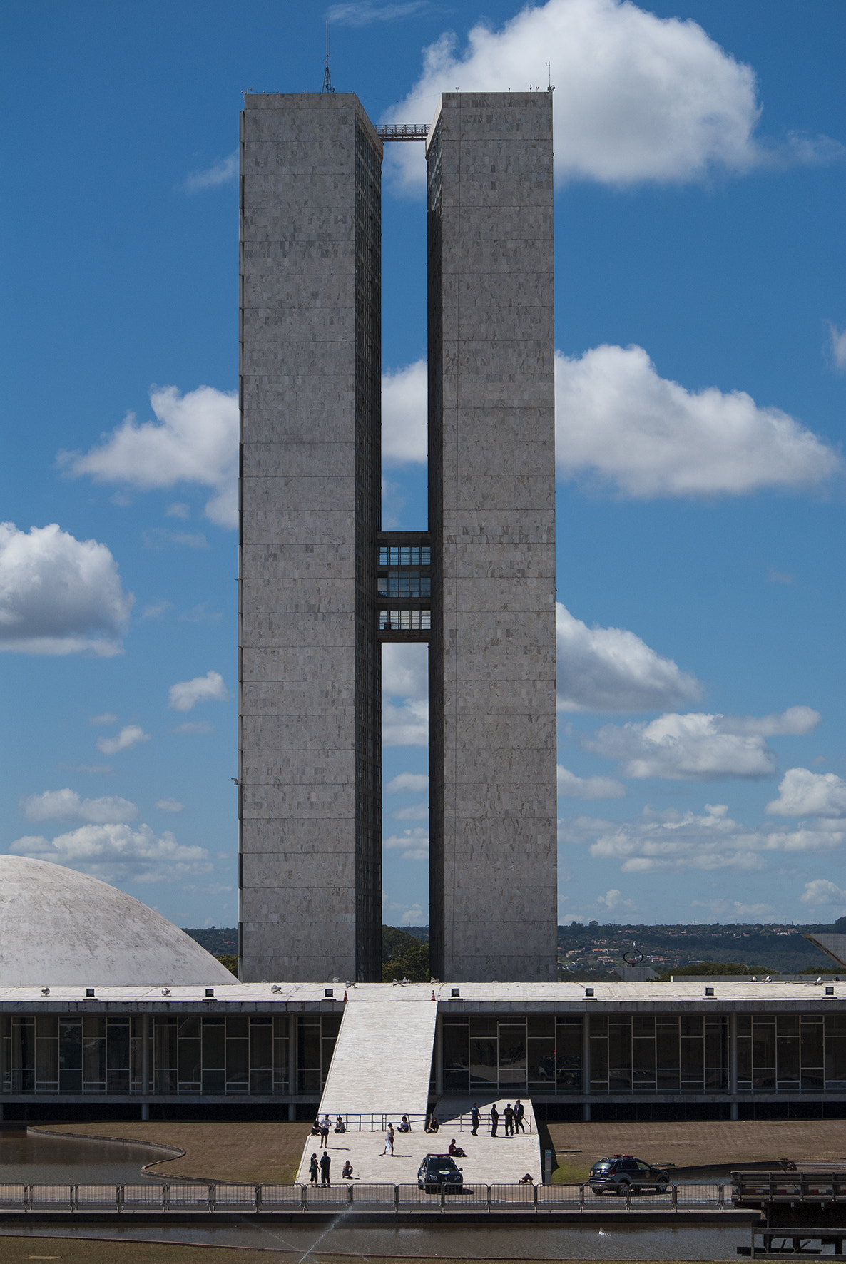 Nikon D200 sample photo. Congresso nacional do brasil, oscar niemeyer photography