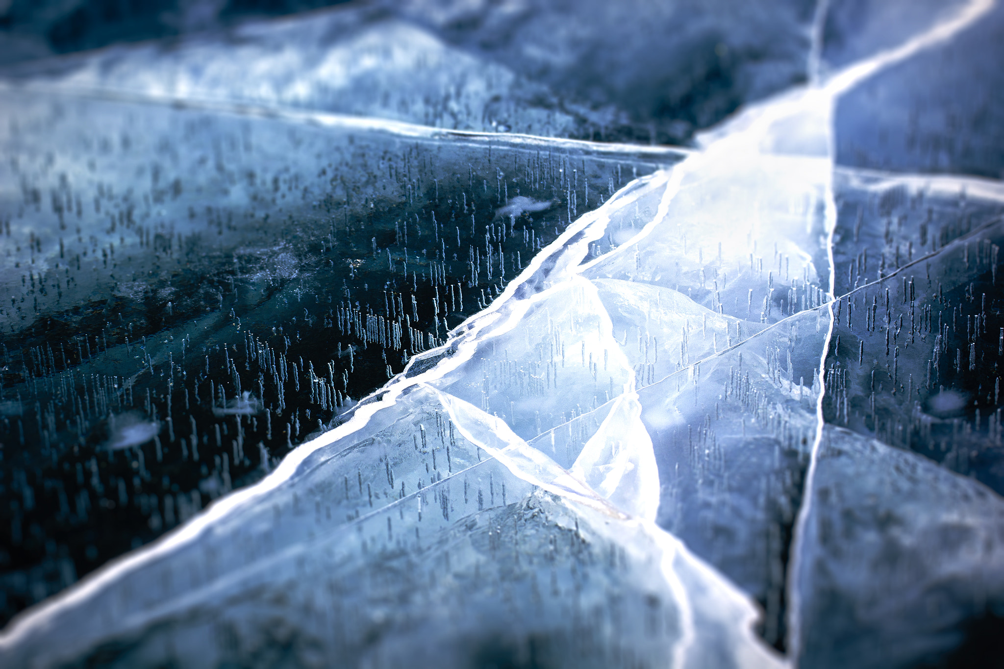 Tamron SP 35mm F1.8 Di VC USD sample photo. Ice baikal photography