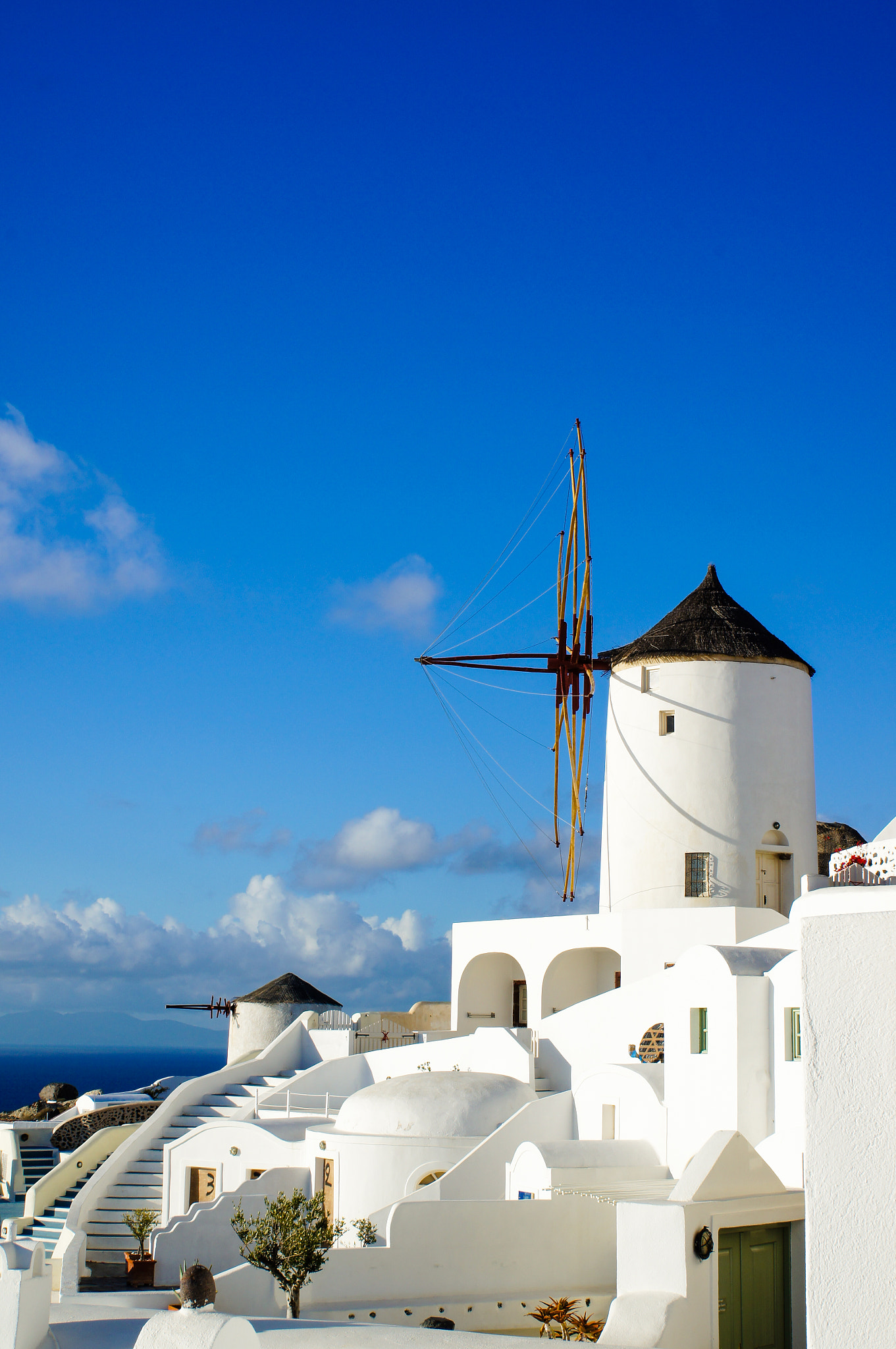 Sony Alpha DSLR-A580 sample photo. House in santorini photography