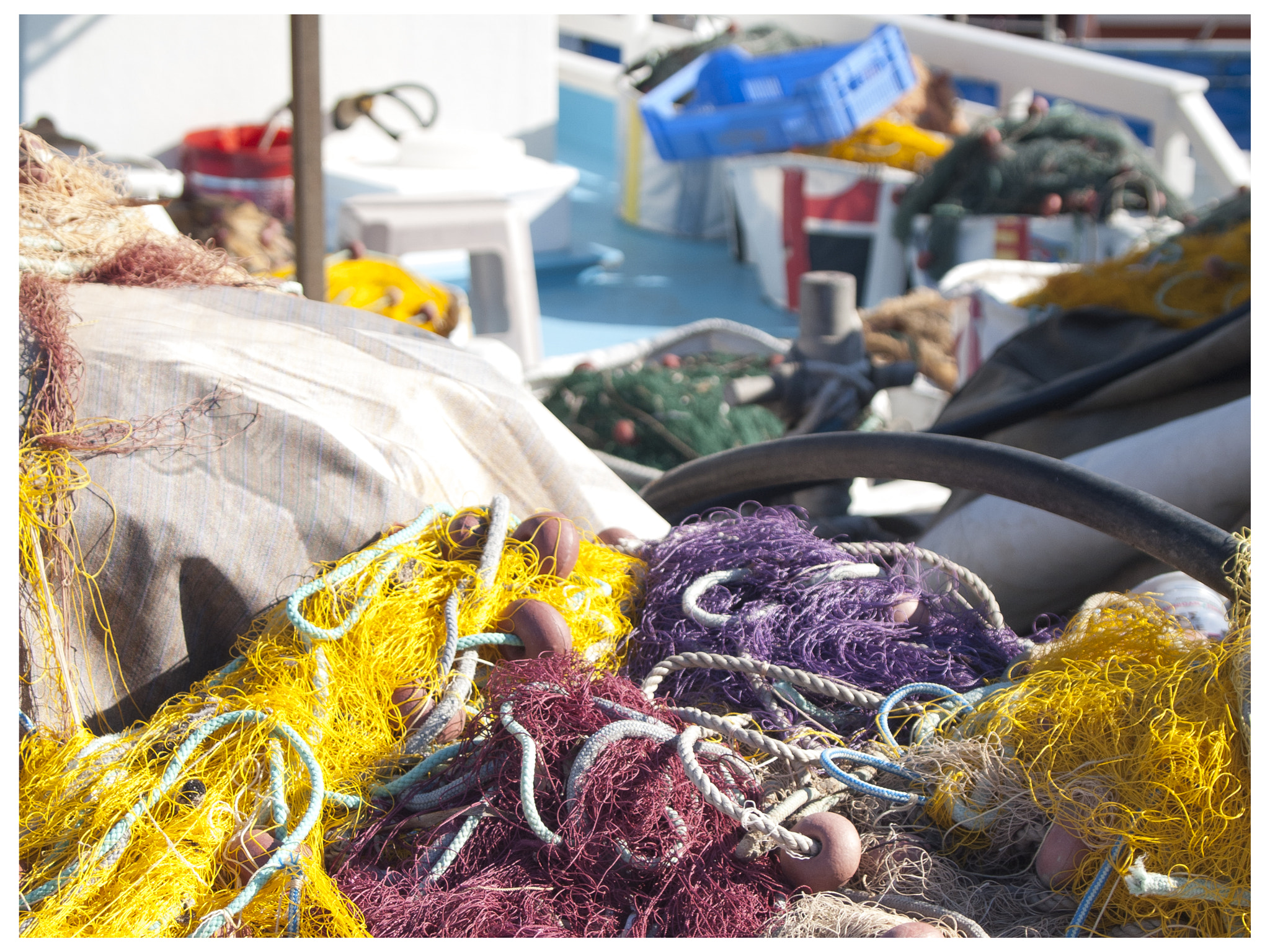 Olympus PEN E-P2 sample photo. Fishing boats photography