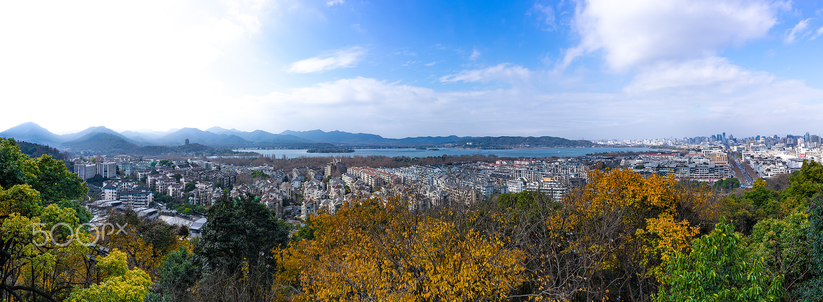 Pentax K-3 II sample photo. Hangzhou city scenic view photography