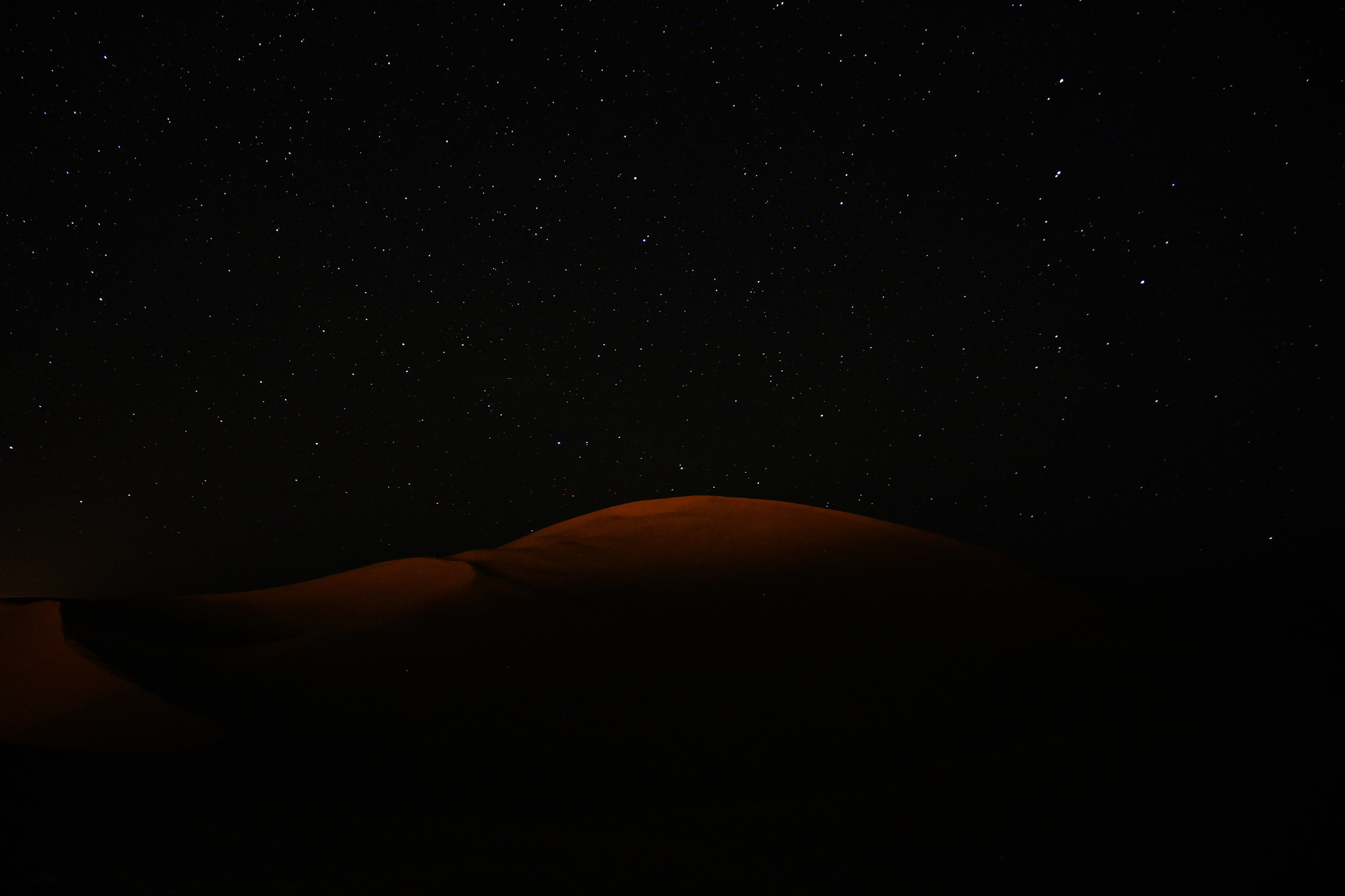Canon EOS 650D (EOS Rebel T4i / EOS Kiss X6i) sample photo. Stars & dune  photography
