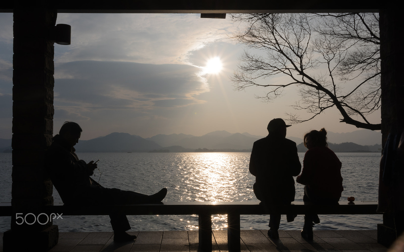 Pentax smc DA 21mm F3.2 AL Limited sample photo. Sunset at the lake photography